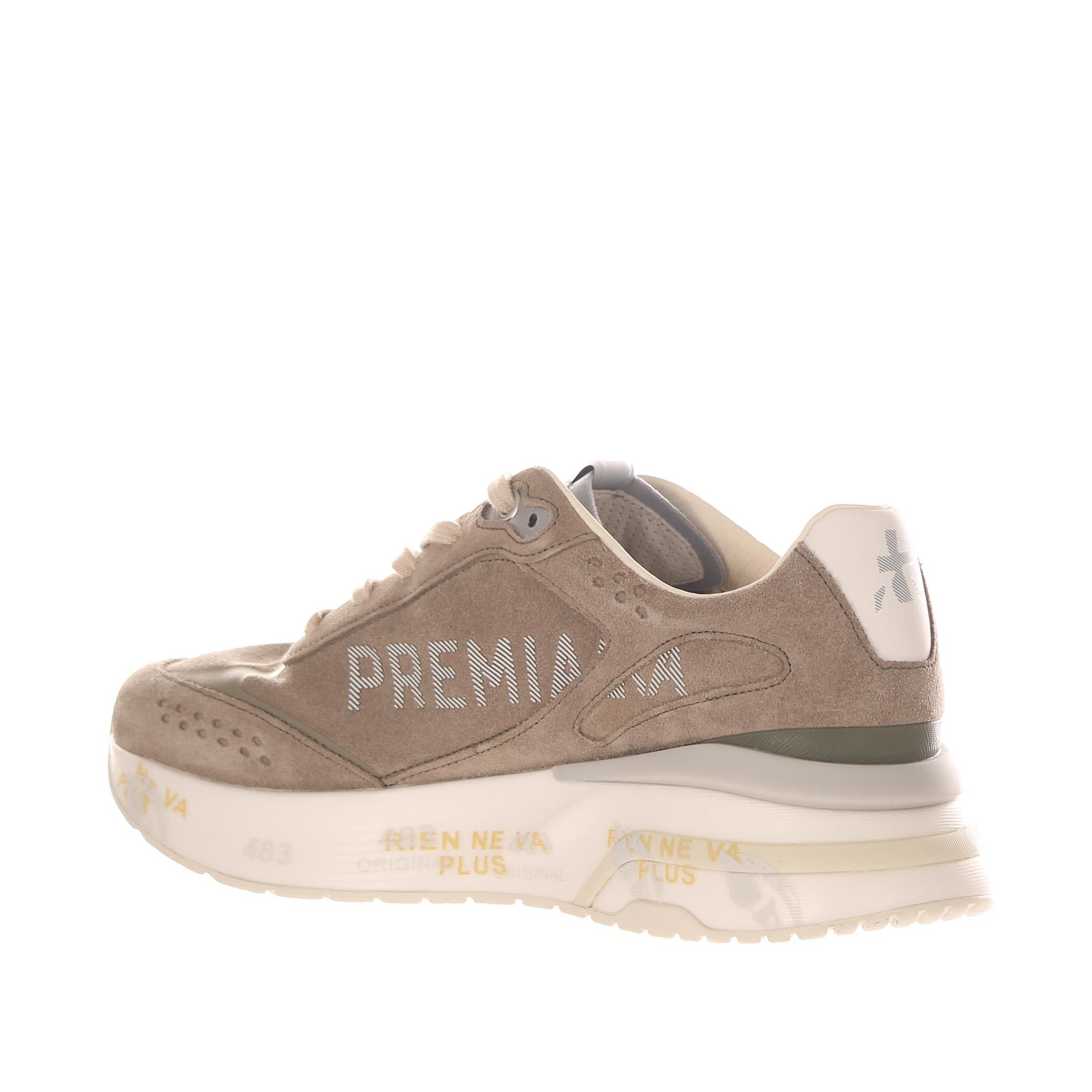 Premiata sneakers in camoscio da uomo