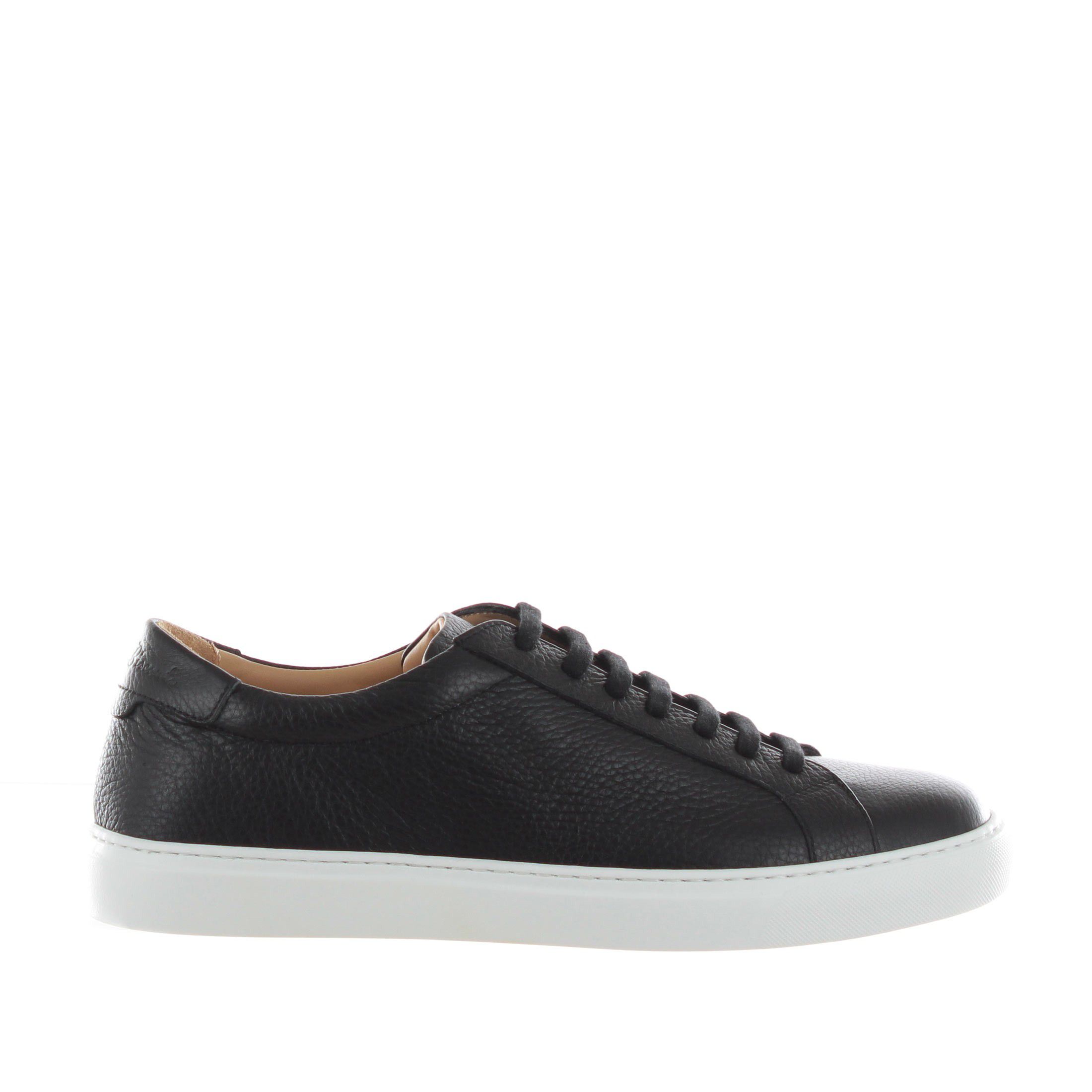 Rossano bisconti sneaker in pelle martellata da uomo