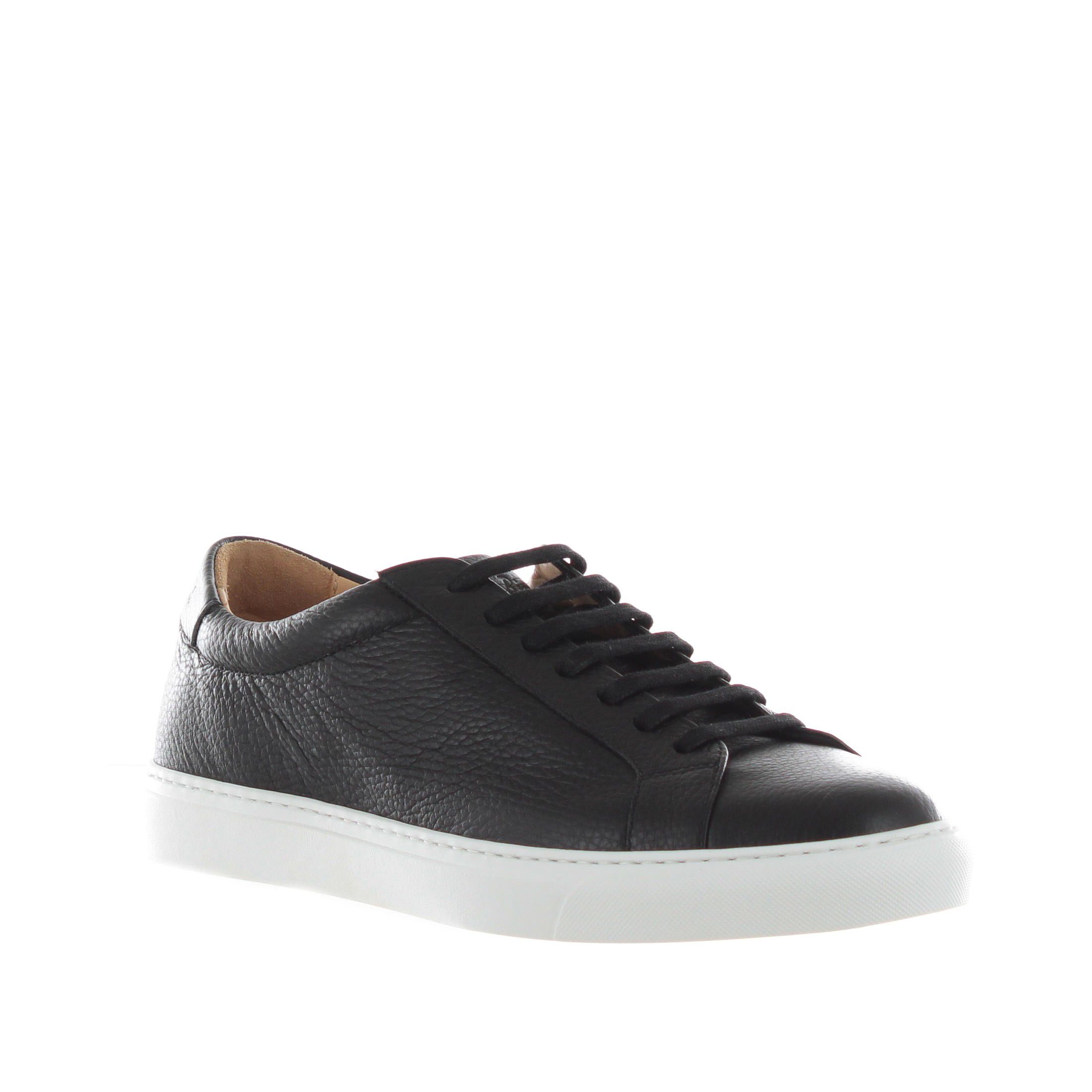 Rossano bisconti sneaker in pelle martellata da uomo