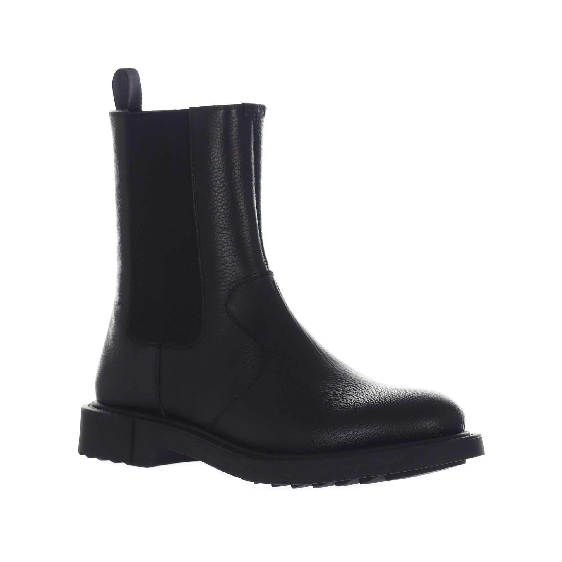 Salvatore ferragamo stivaletto loreno in pelle da uomo