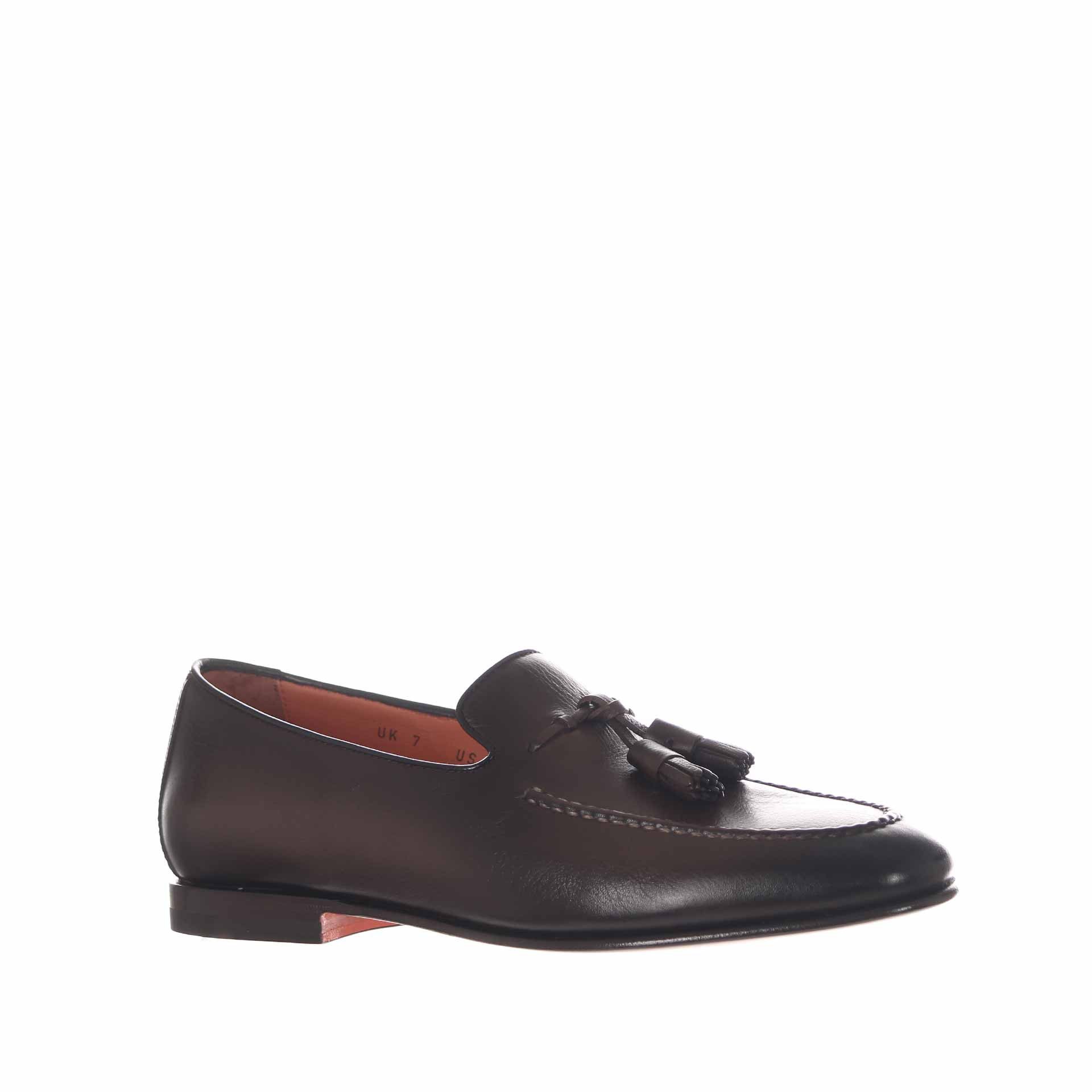 Santoni mocassino nappine hot sale