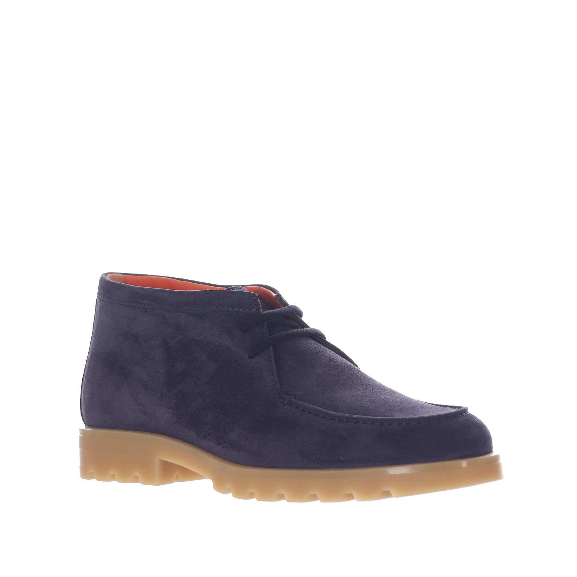 Santoni polacchino in suede new arrivals