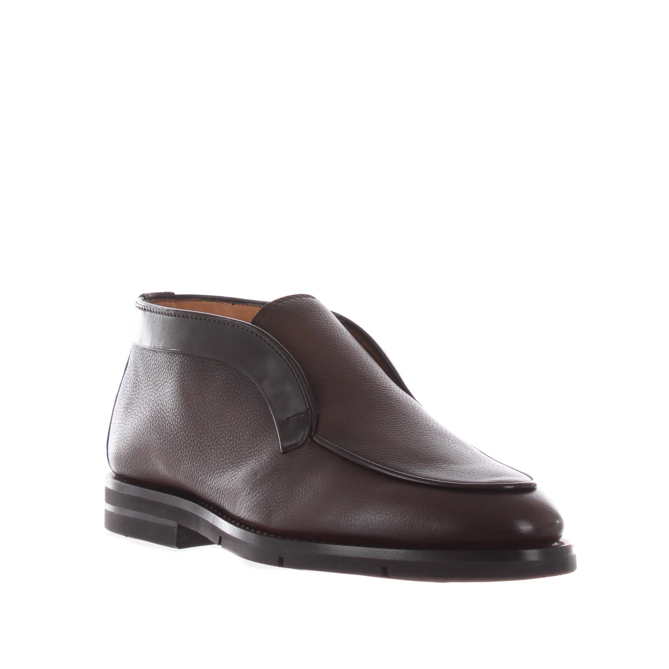 Santoni polacchino in suede hot sale