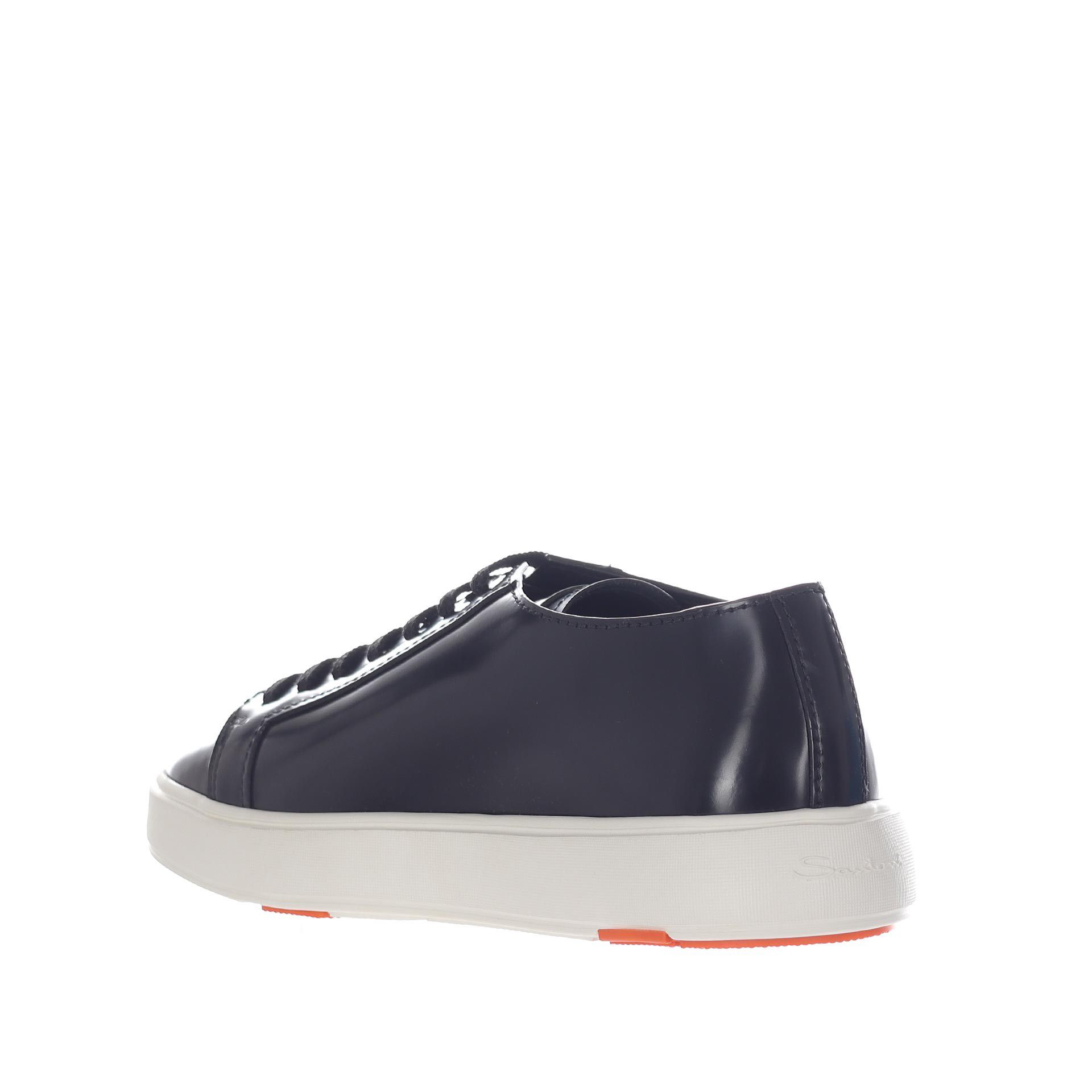 Santoni sneaker low top in pelle  da uomo