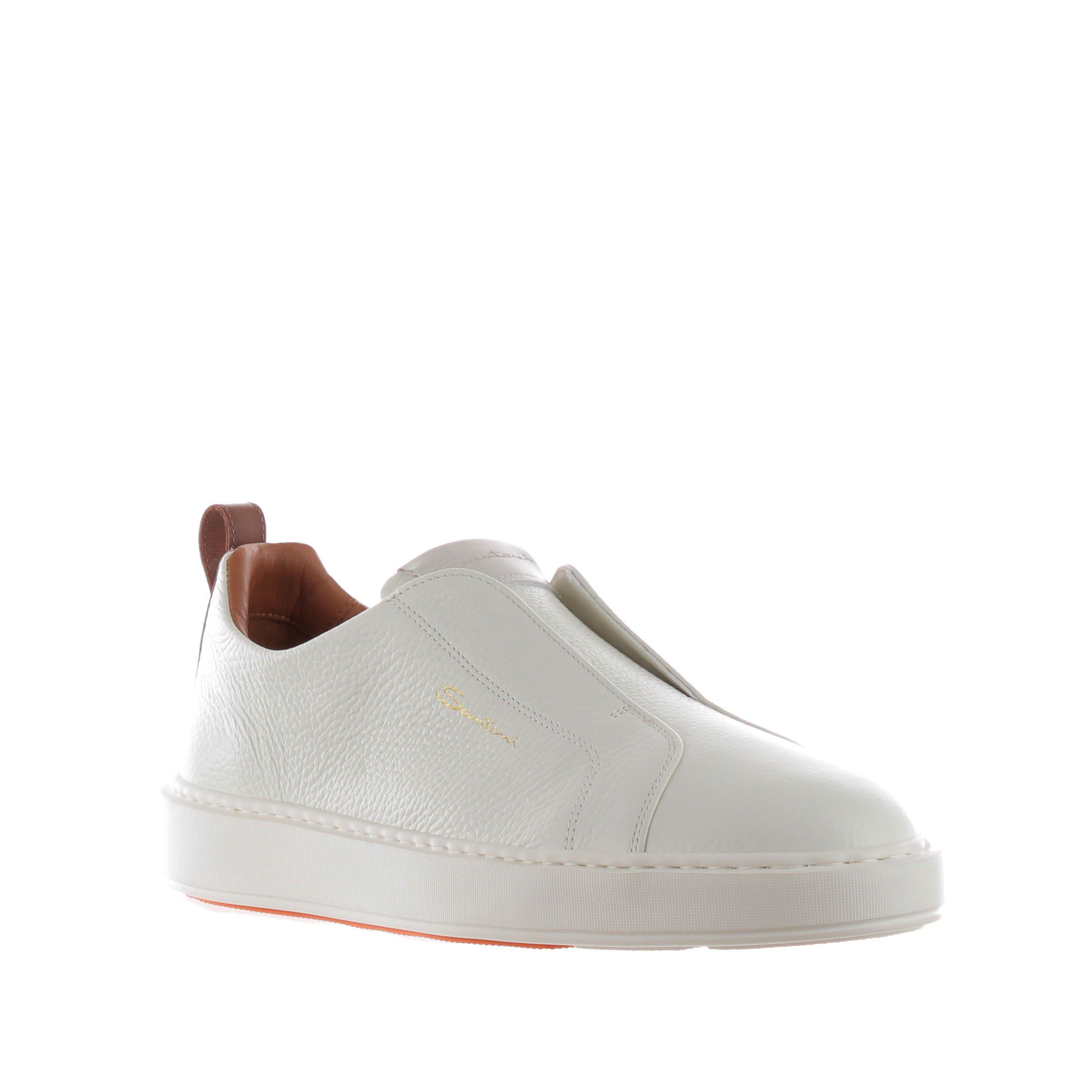 Scarpe slip on pelle outlet