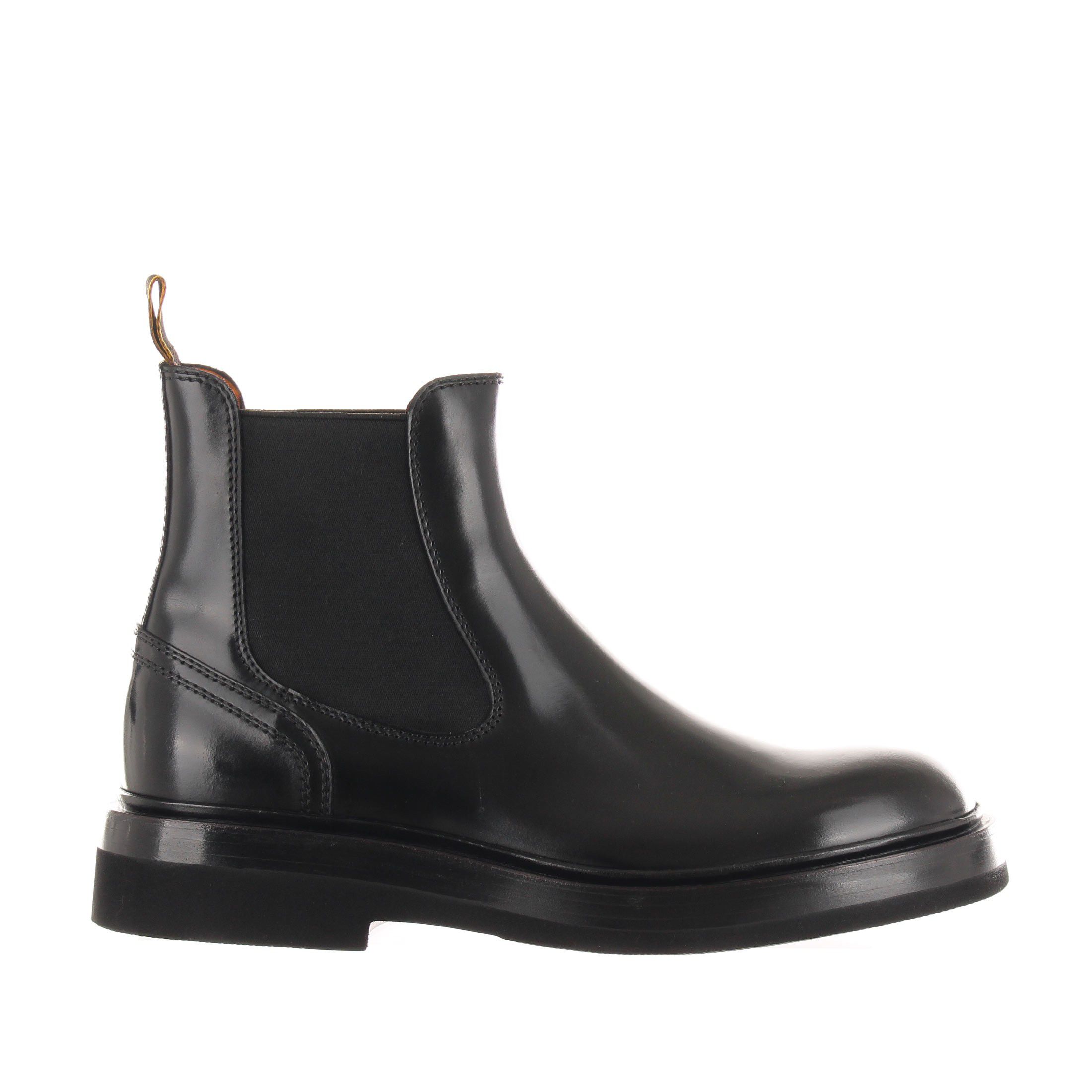 Santoni stivaletto beatles in pelle da uomo