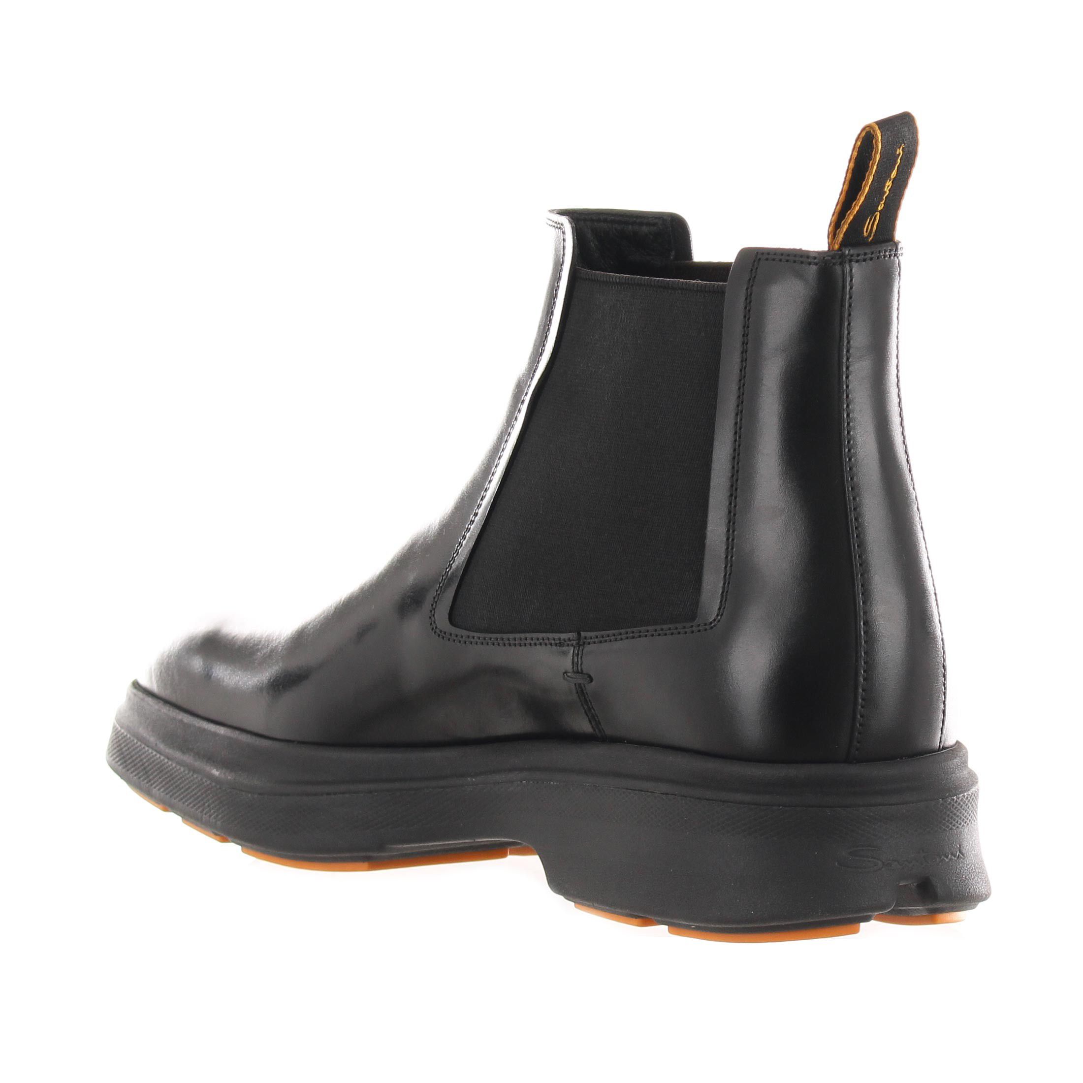 Santoni stivaletto beatles in pelle da uomo