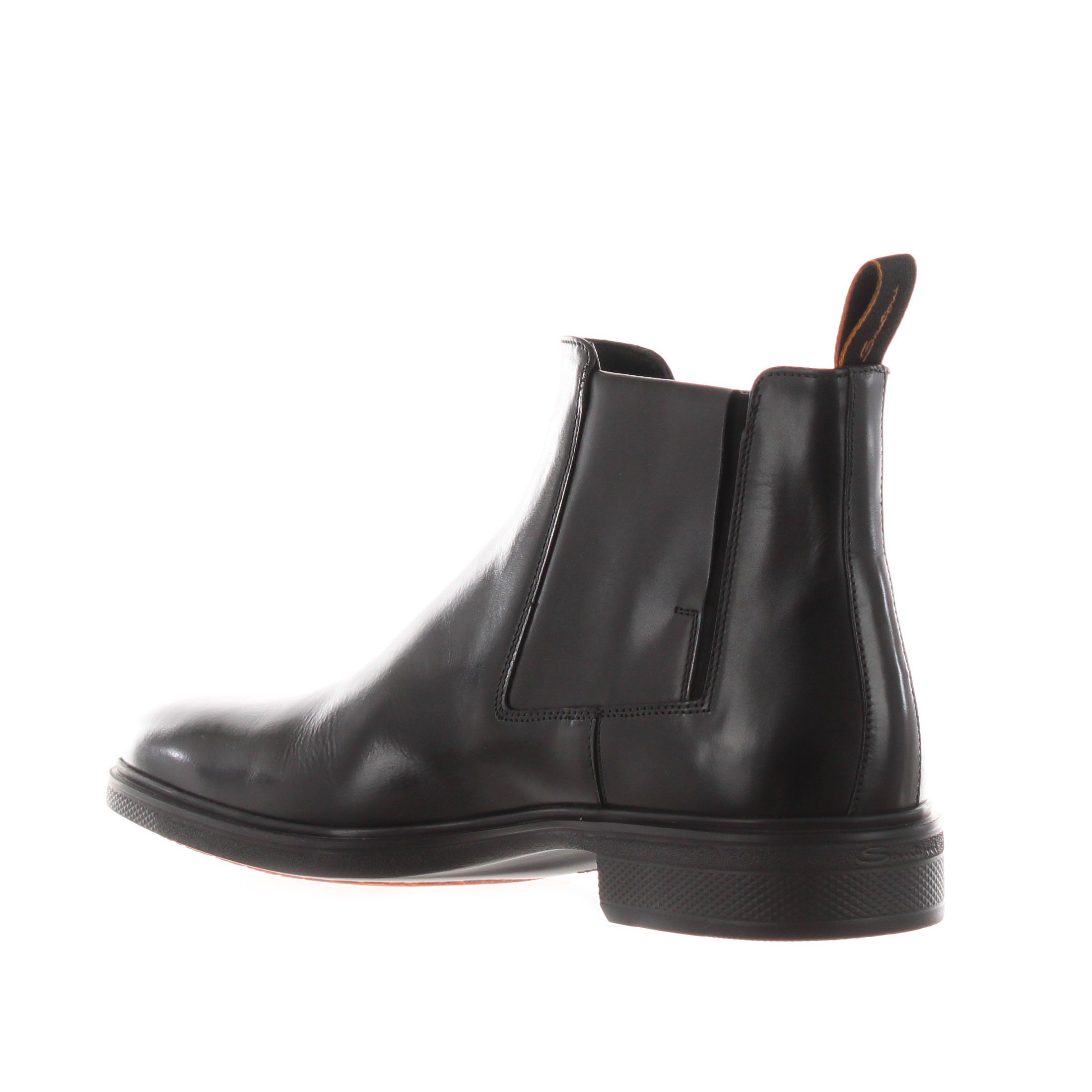Santoni stivaletto easy in pelle da uomo