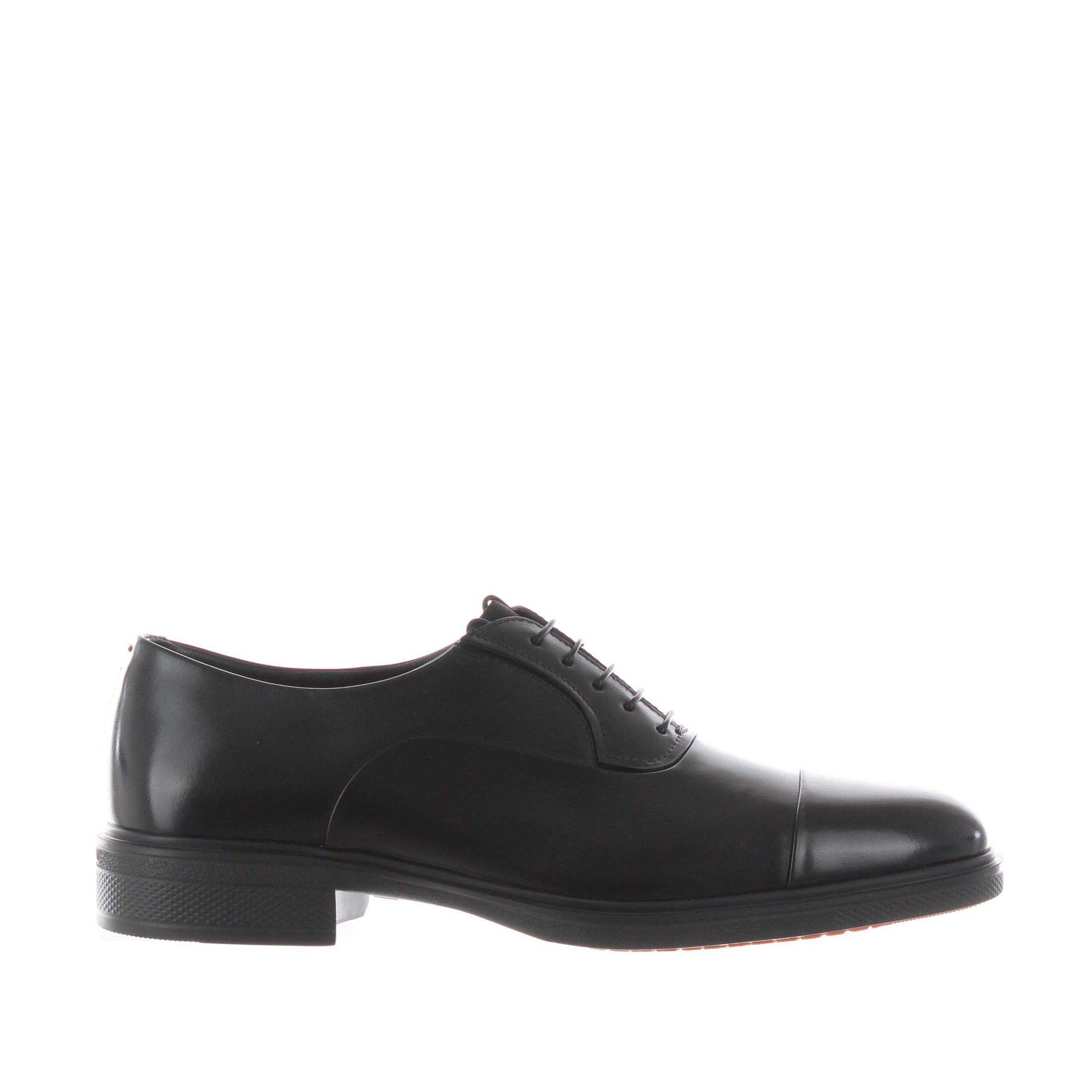 Santoni stringata oxford in pelle da uomo