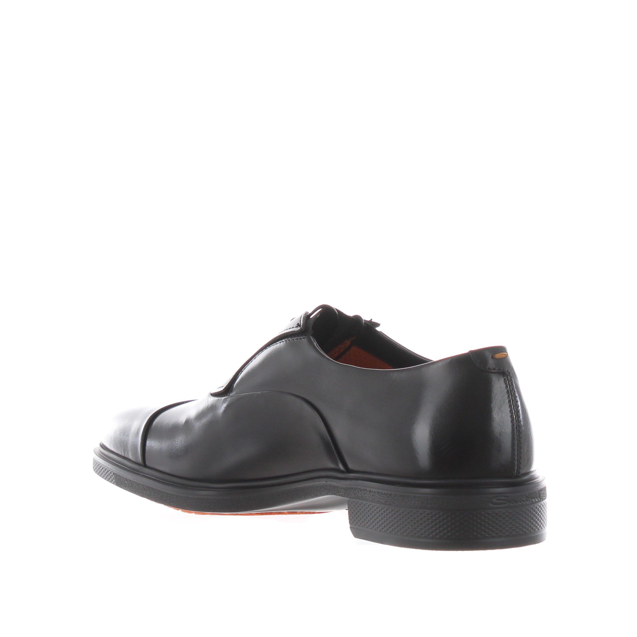 Santoni stringata oxford in pelle da uomo