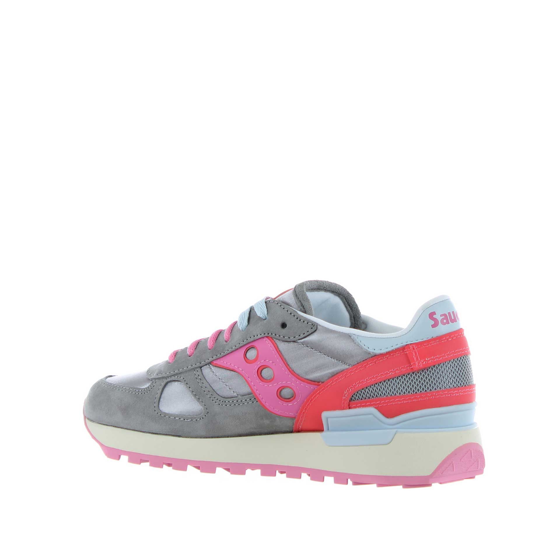 Saucony sneaker shadow original in camoscio e raso da donna