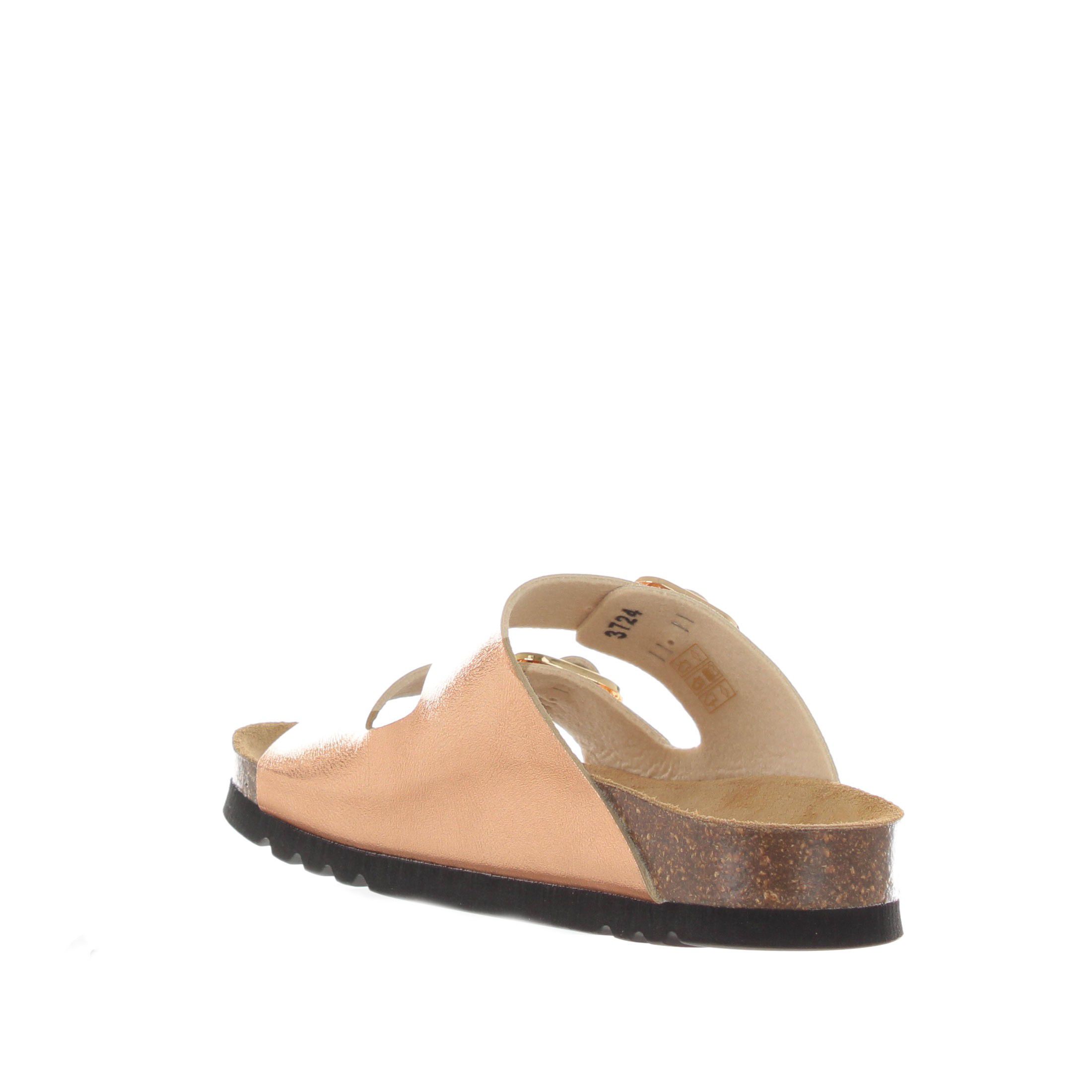 Scholl sandalo josephine in pelle laminata da donna