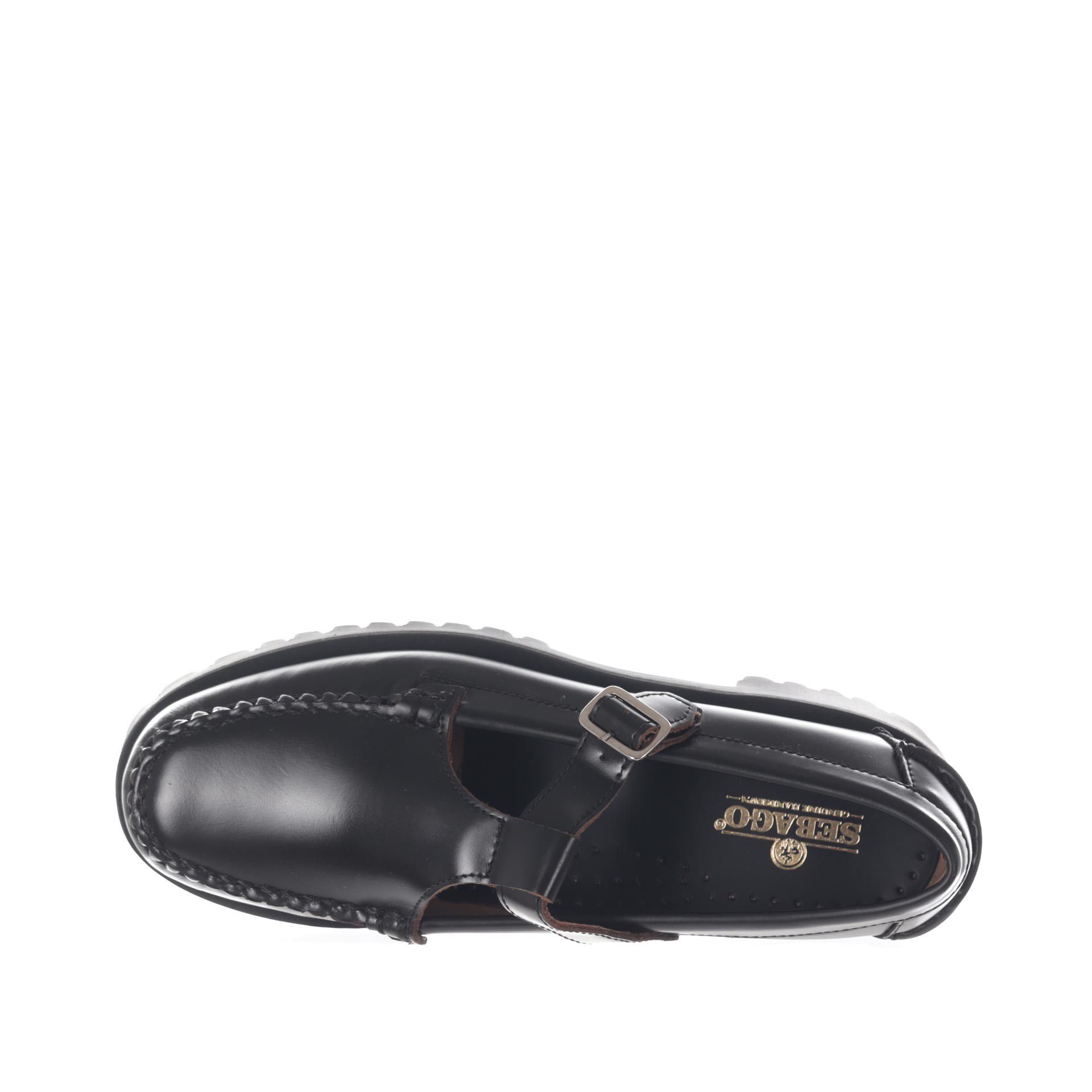 Sebago mocassino georgina lug in pelle da donna