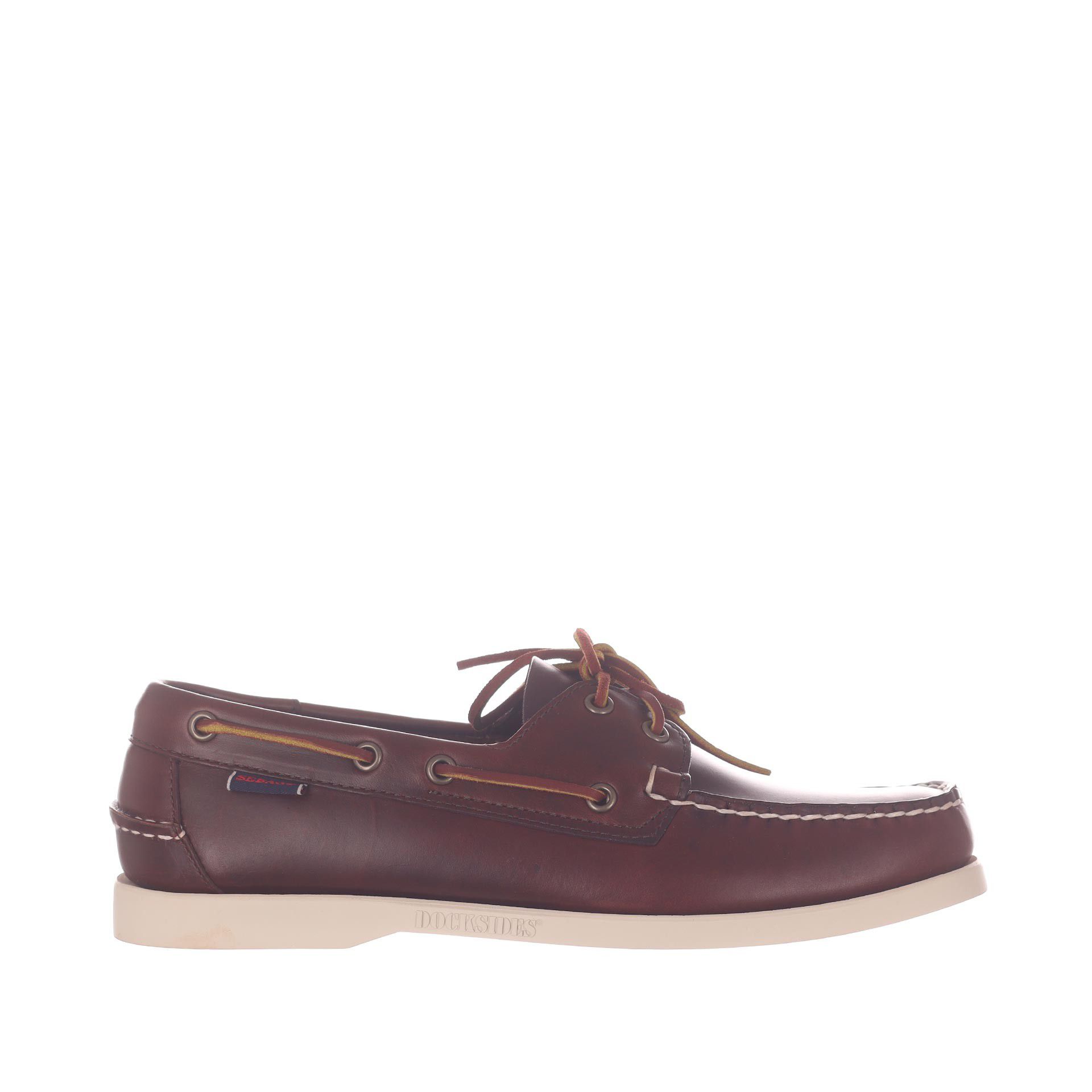 Sebago scarpa da barca dockside portland waxed da uomo