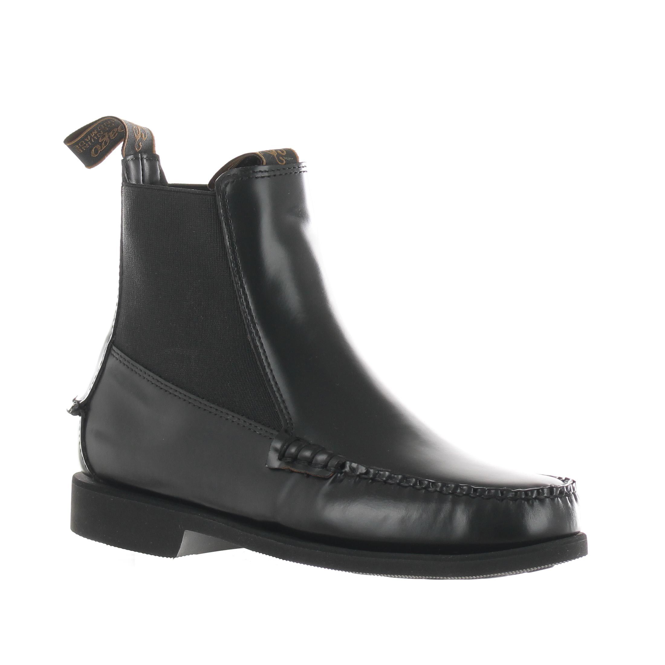 Sebago stivaletto calliope in pelle da donna