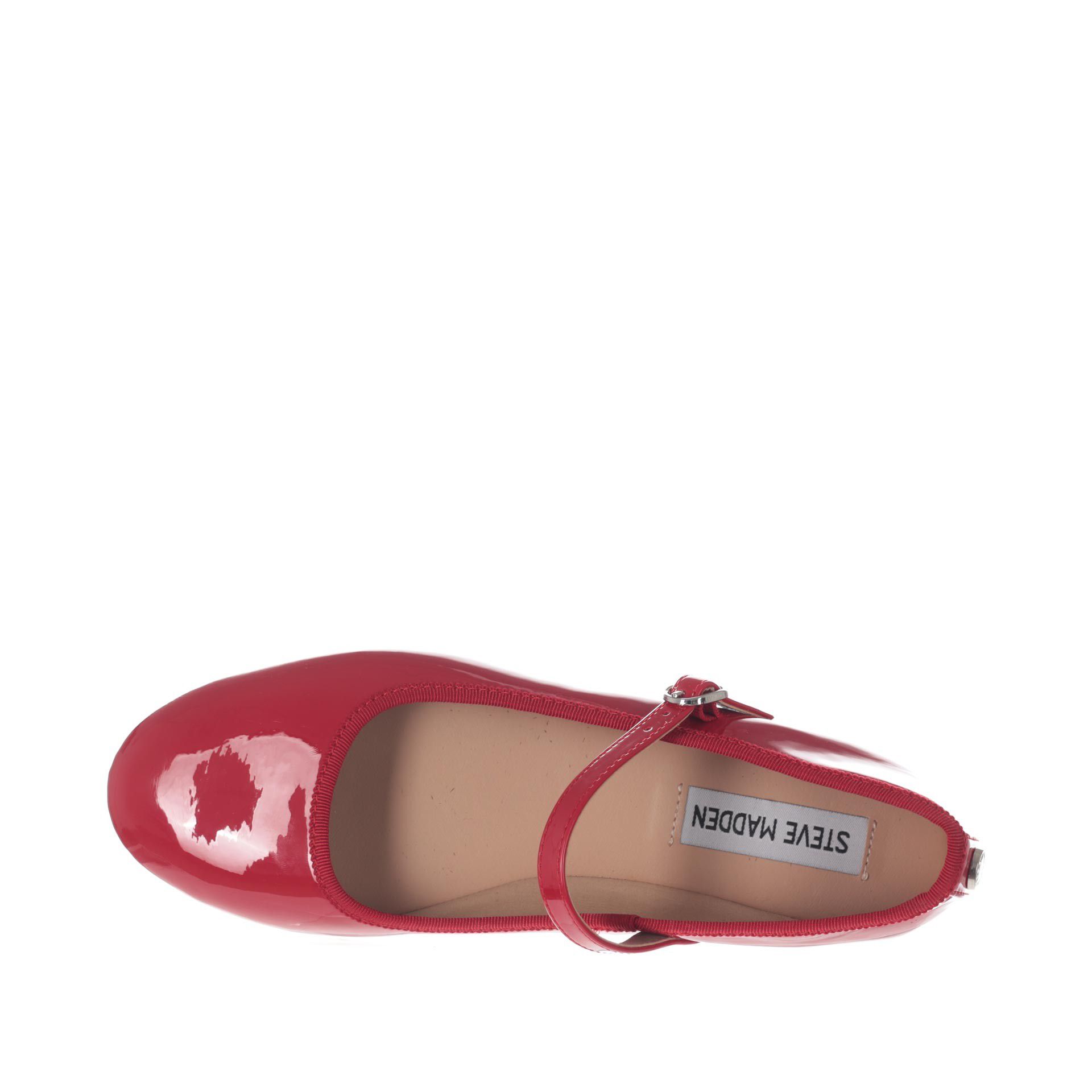 Steve madden ballerina mary jane in vernice da donna