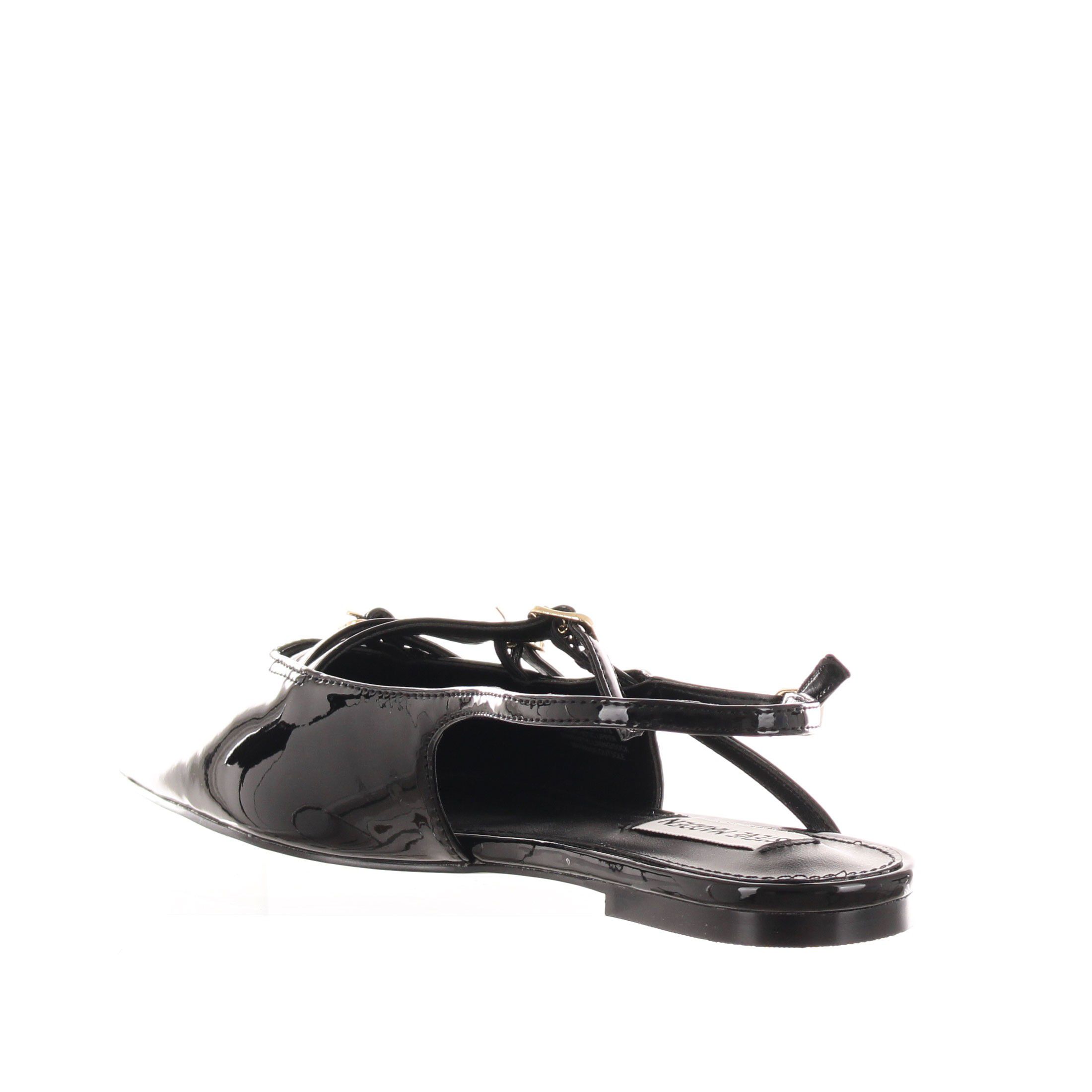 Steve madden ballerina slingback a punta in vernice da donna