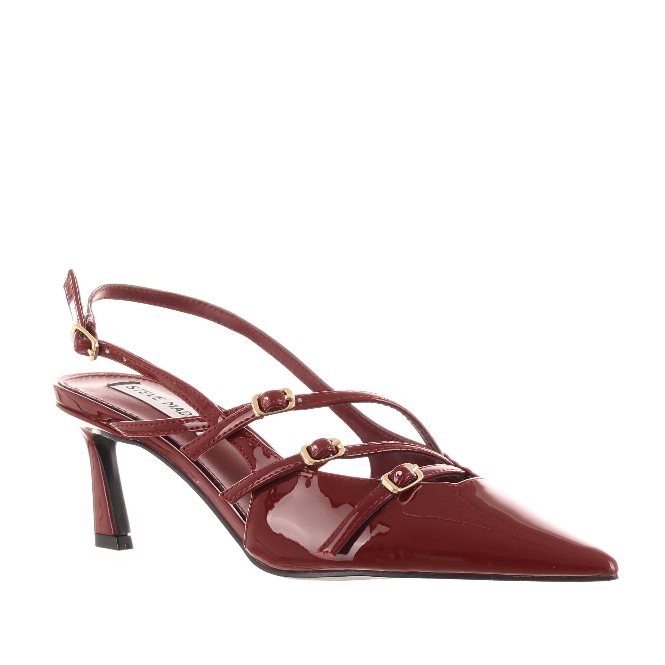 Steve madden décolleté in pelle verniciata da donna