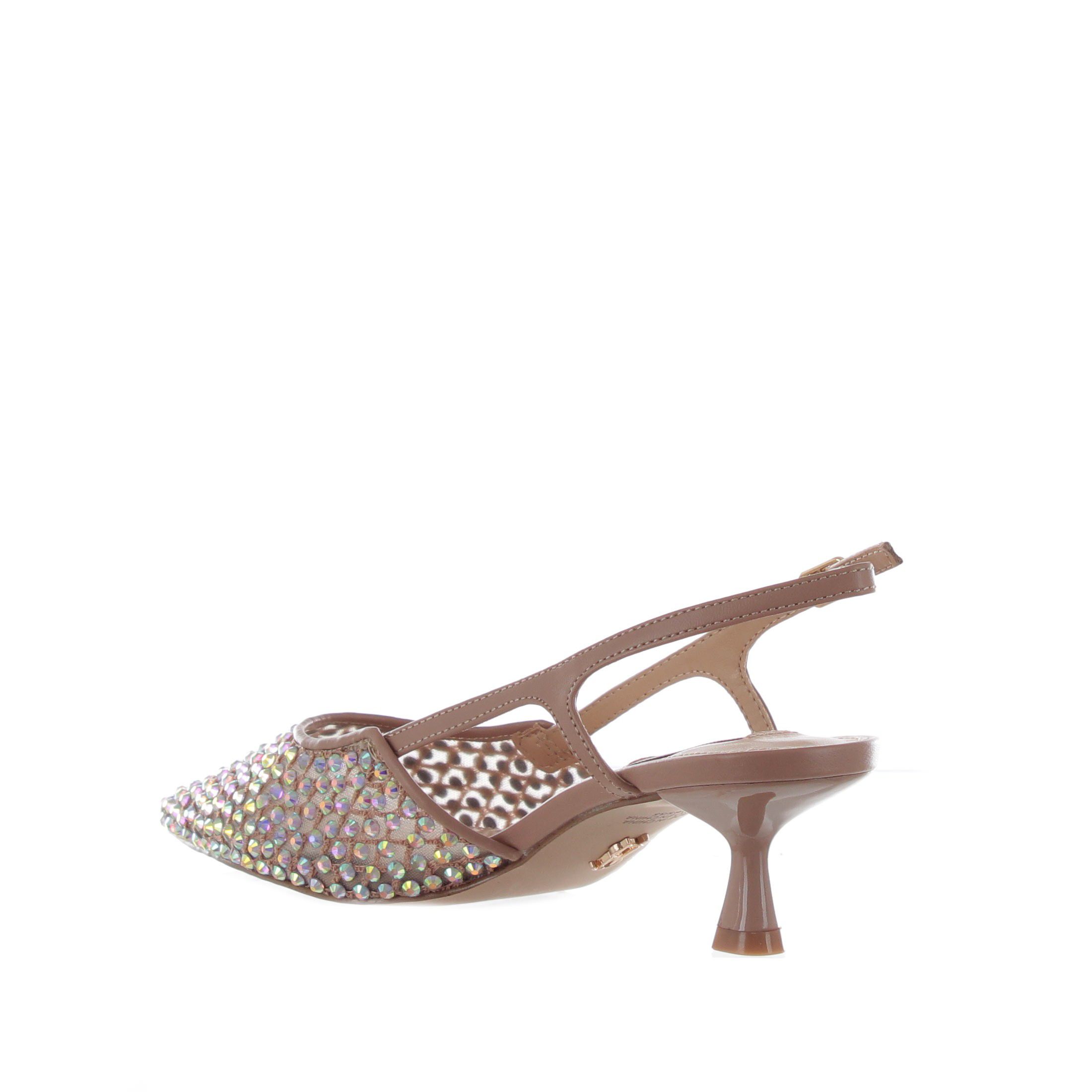 Steve madden décolleté slingback legaci in tessuto a rete da donna