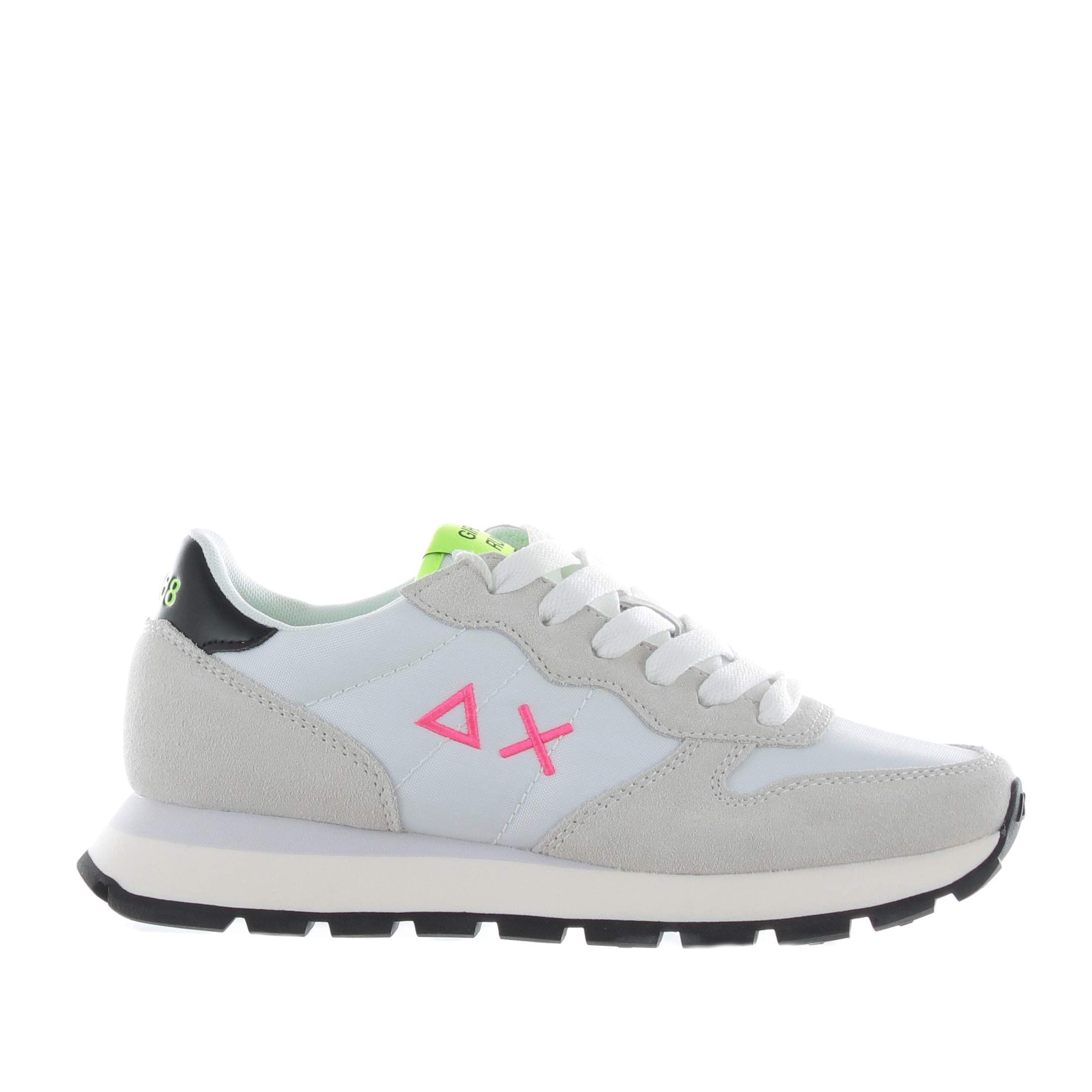 Sun68 sneaker ally solid in camoscio e nylon da donna