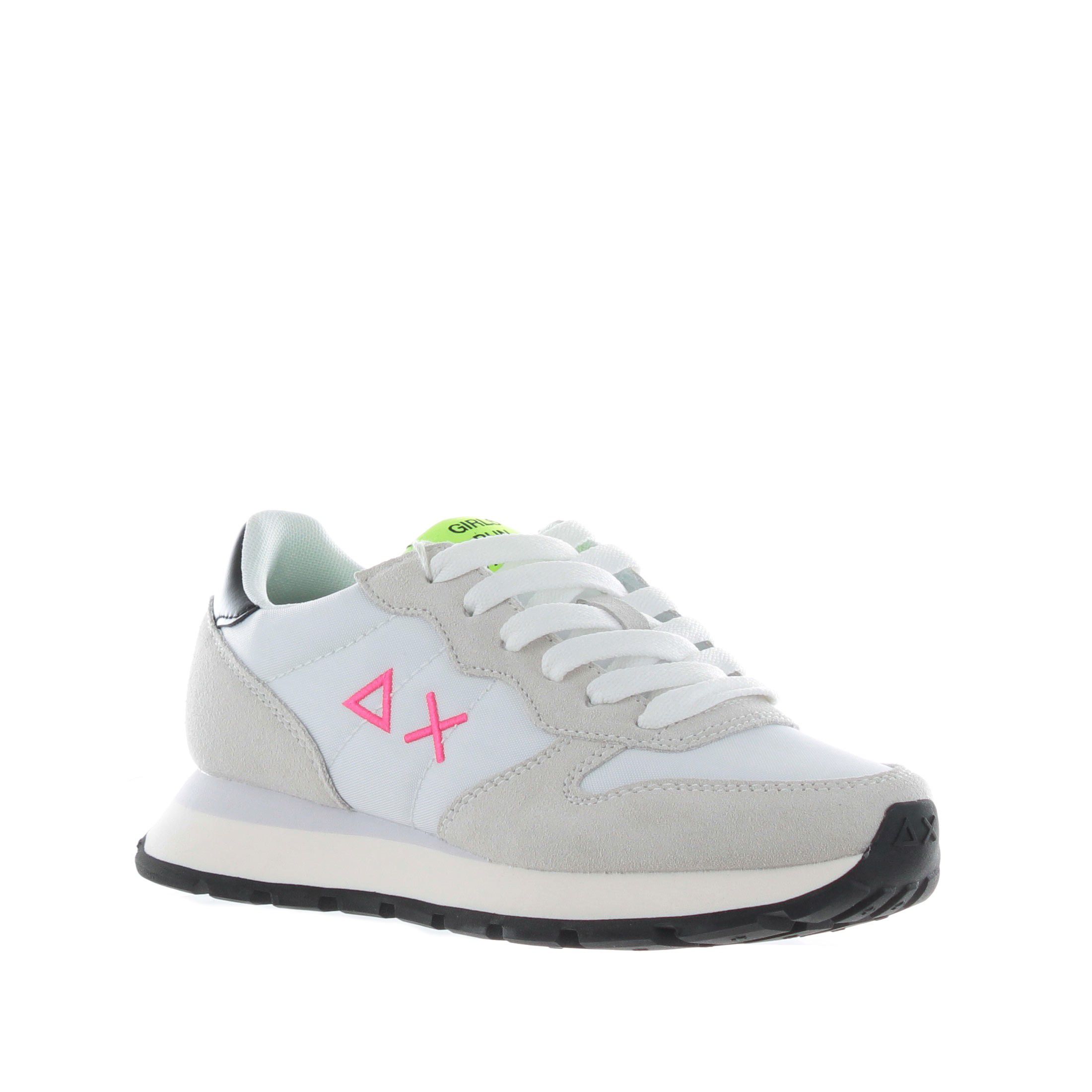 Sun68 sneaker ally solid in camoscio e nylon da donna
