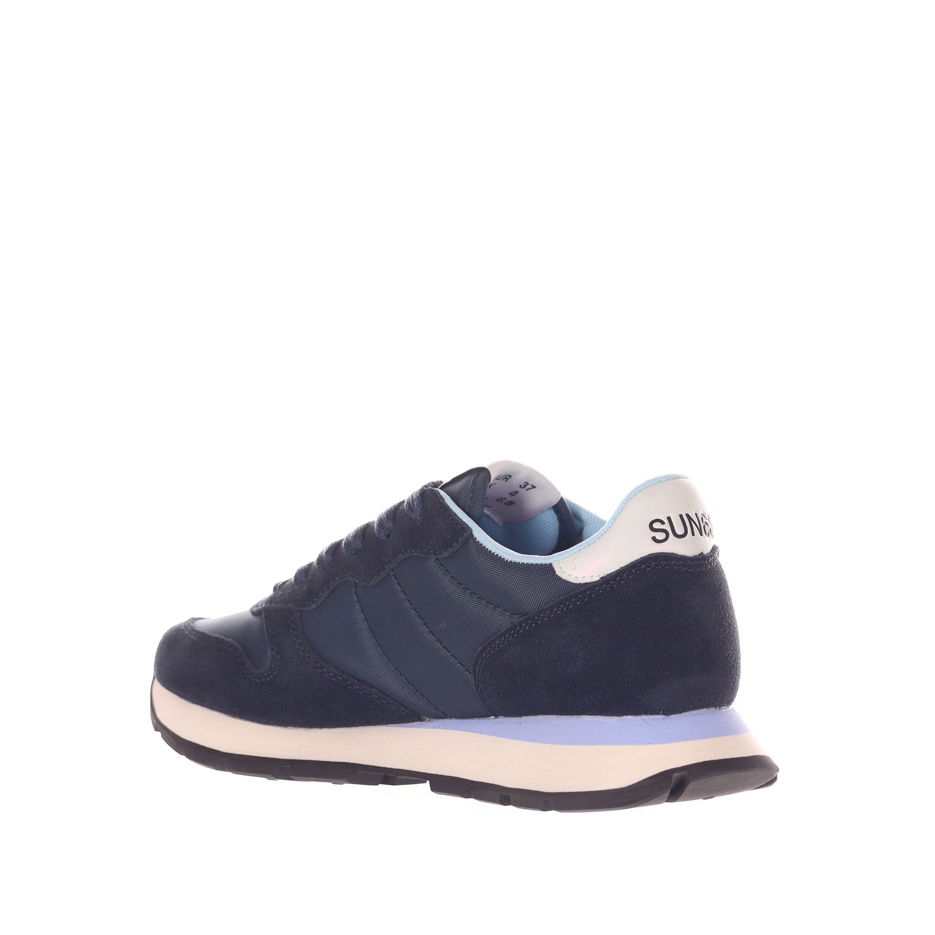 Sun68 sneaker ally solid in camoscio e nylon da donna