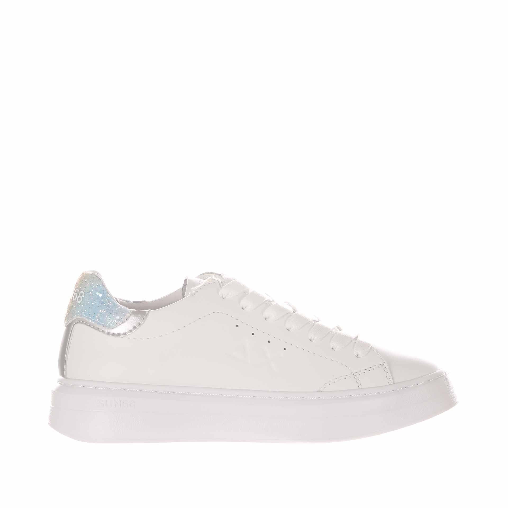 Sun68 sneaker grace leather in pelle da donna