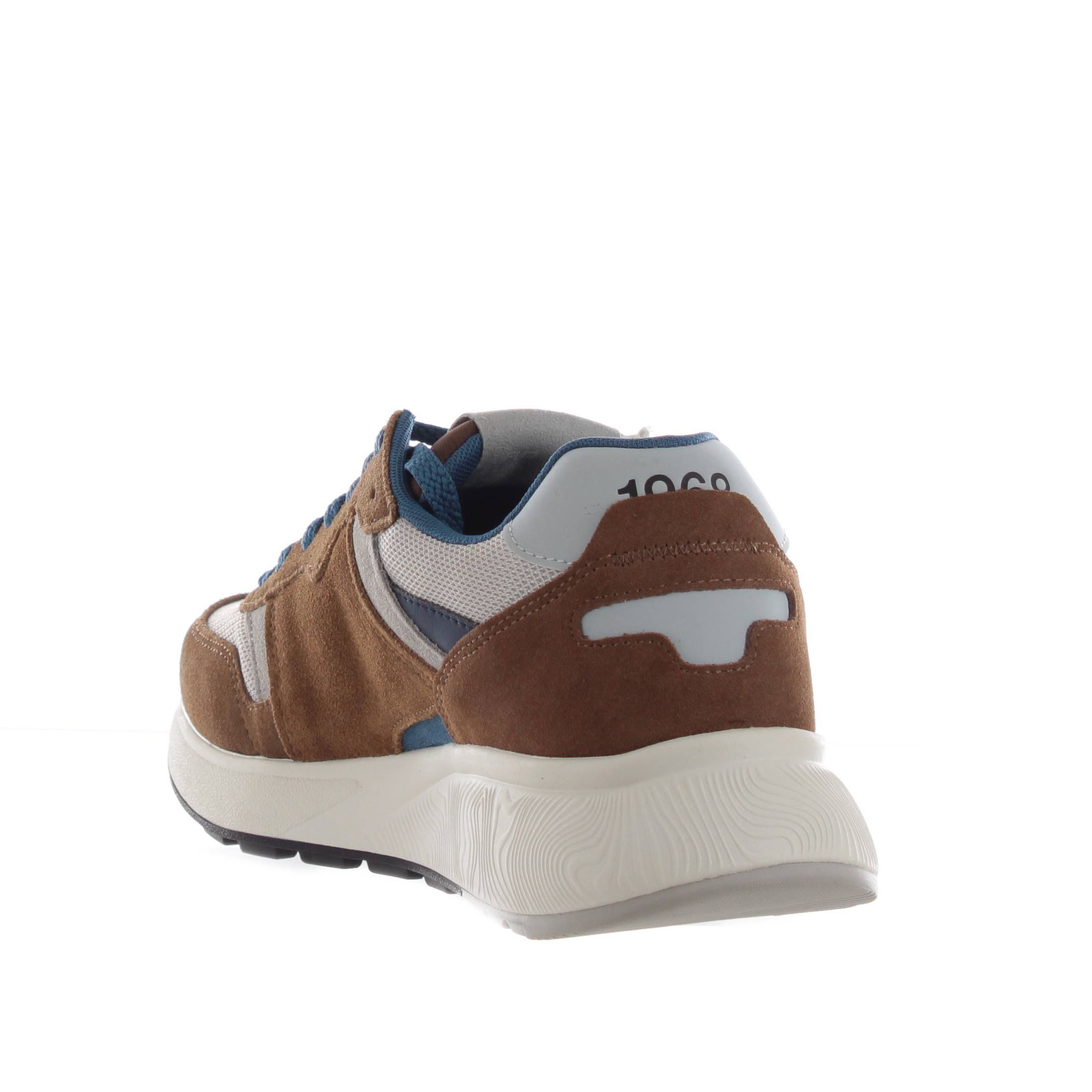 Sun68 sneaker sunday dad in camoscio da uomo
