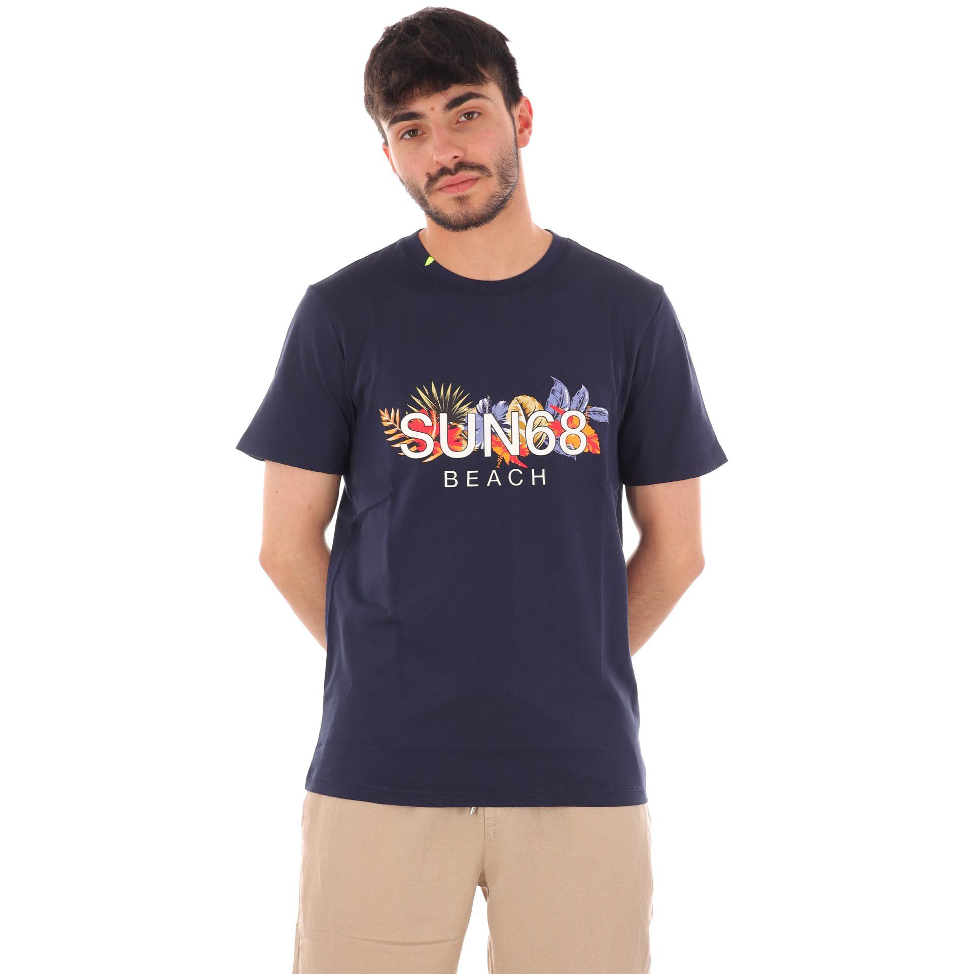 T shirt floreali uomo outlet