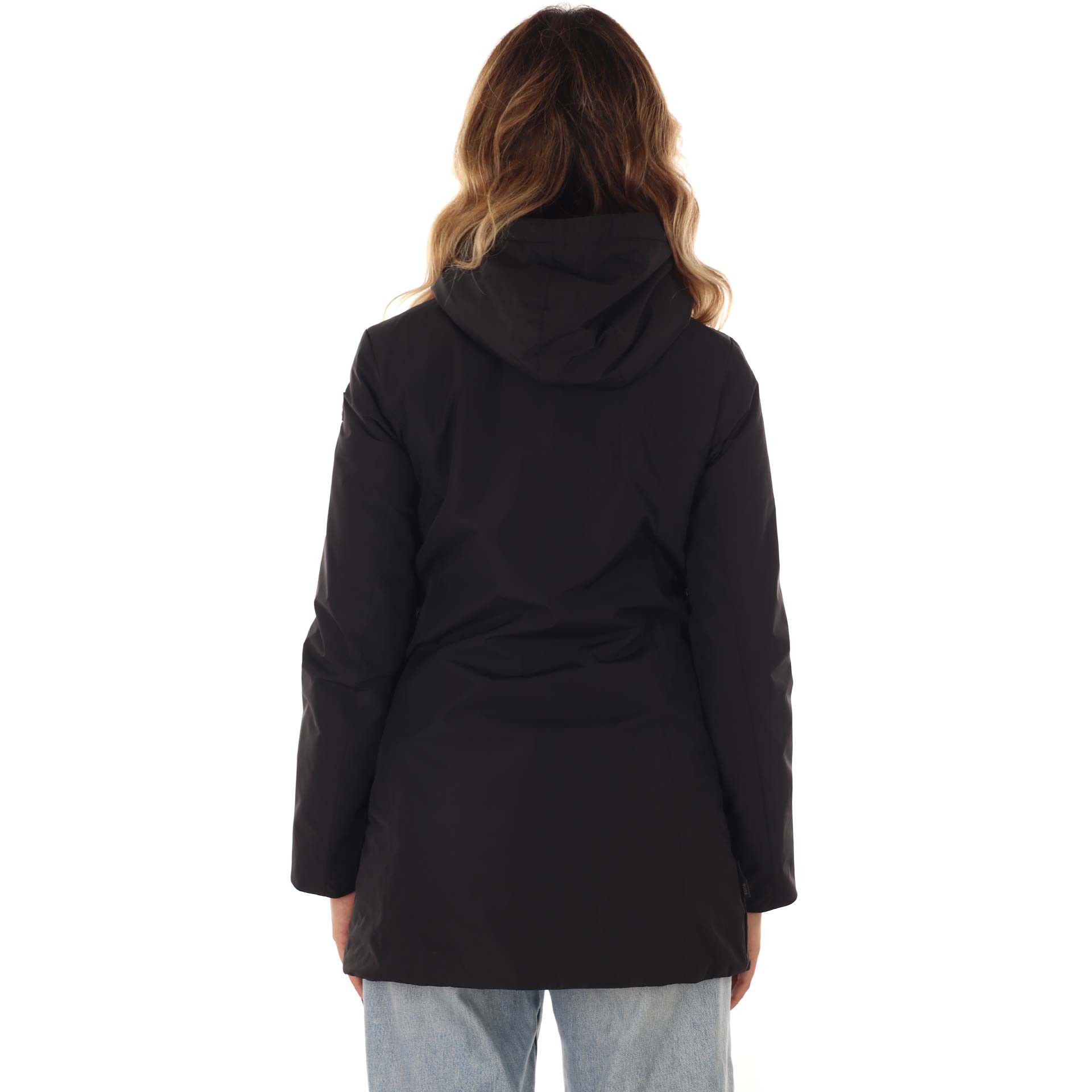 Suns giacca aurelia long velour da donna