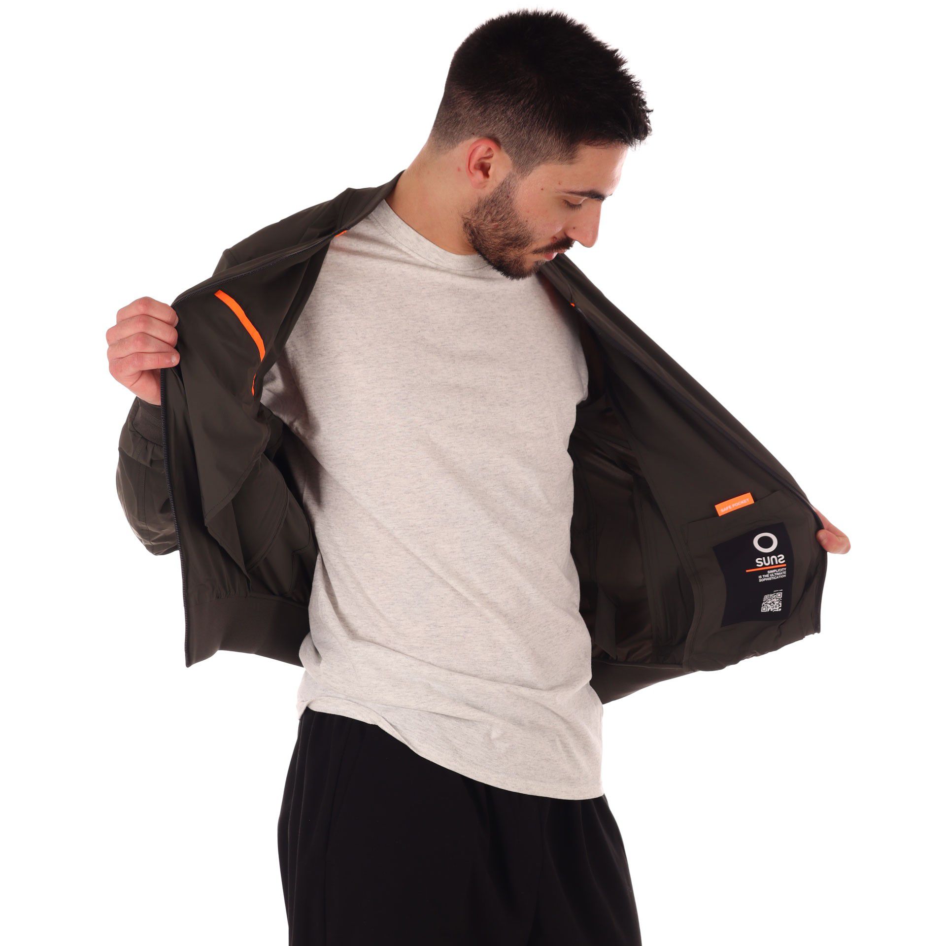 Suns giubbotto fuji stretch da uomo