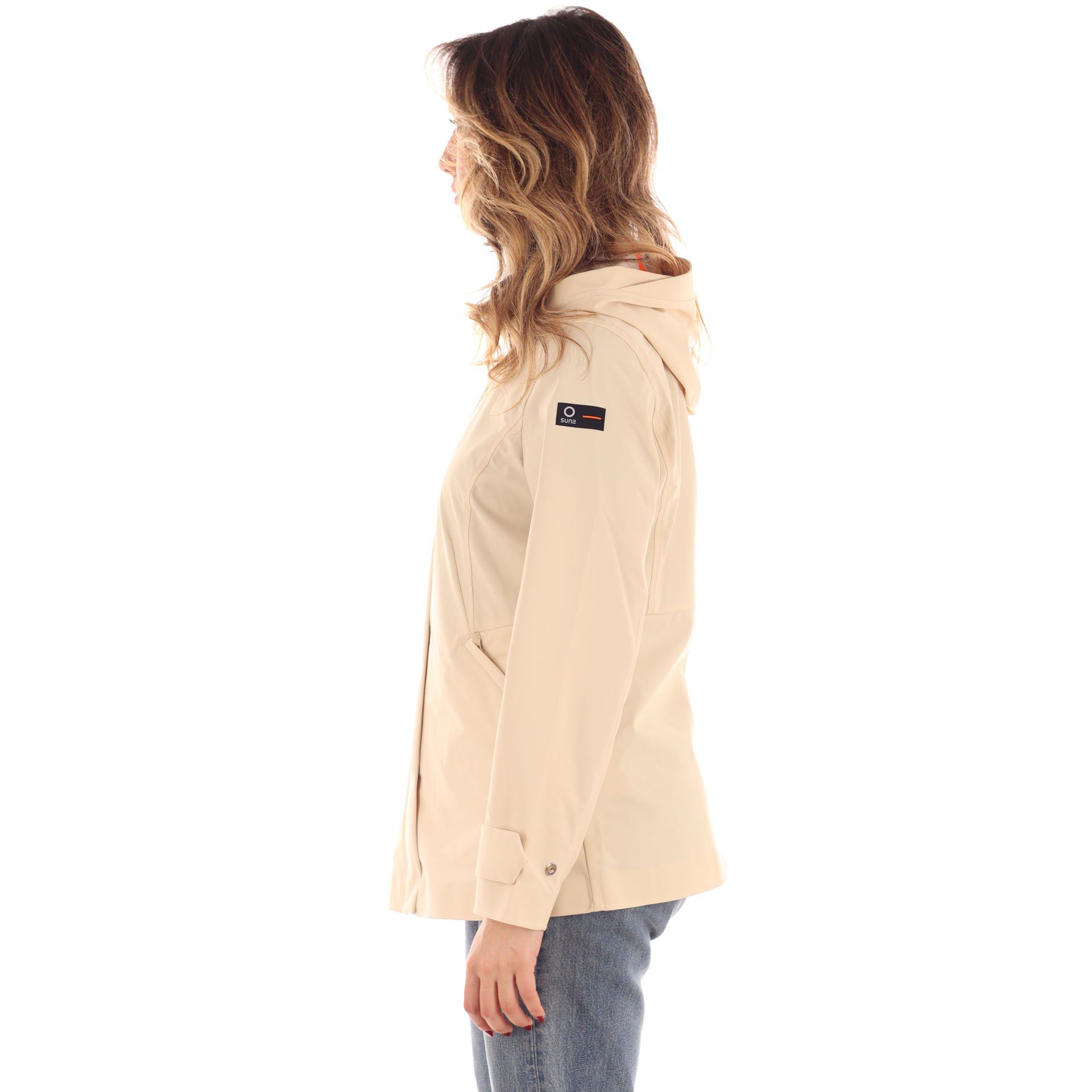 Suns giubbotto tulipano con cappuccio removibile da donna