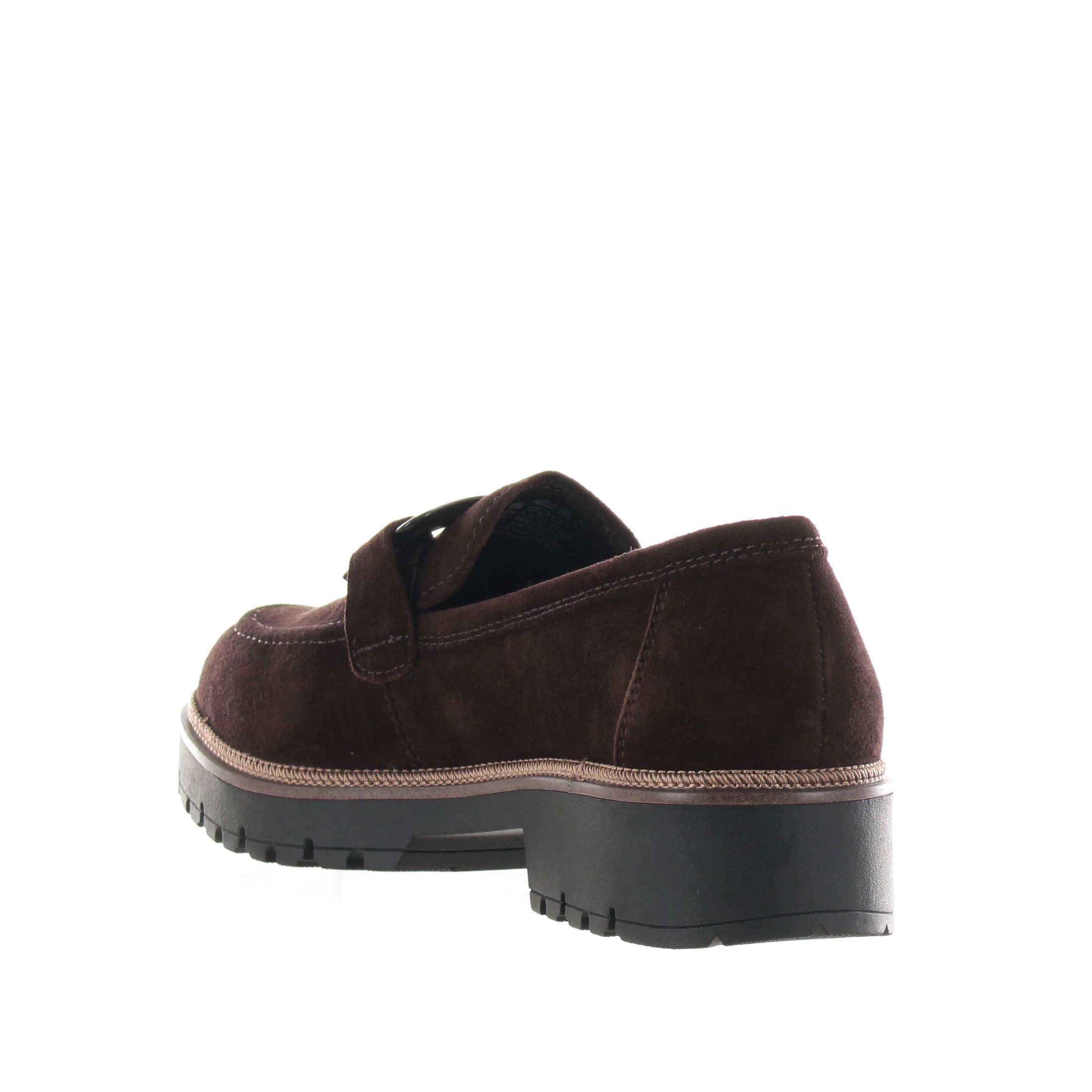 Tamaris mocassino in camoscio con accessorio da donna