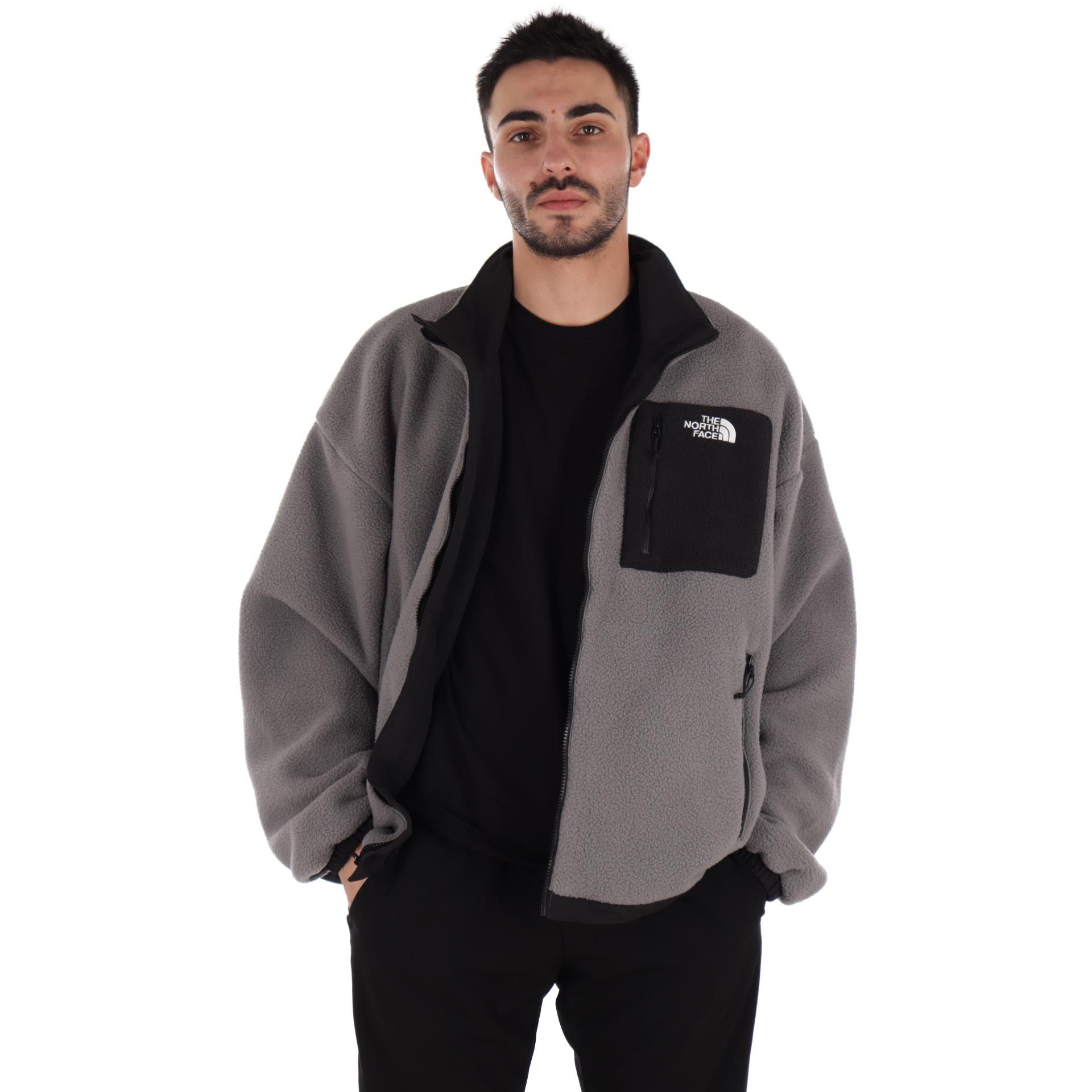 The north face giacca in pile reversibile yumiori da uomo