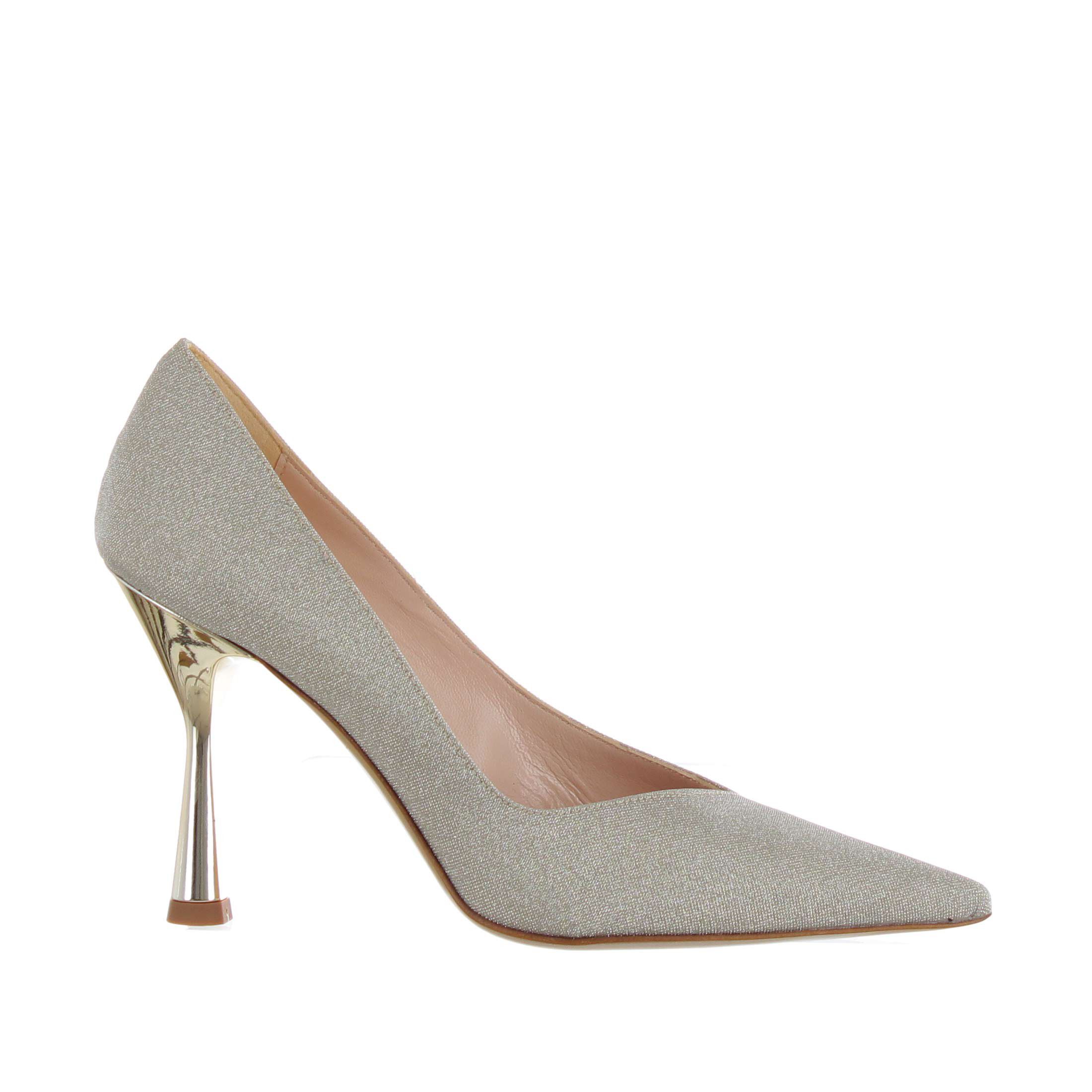 Tiffi décolleté in glitter da donna