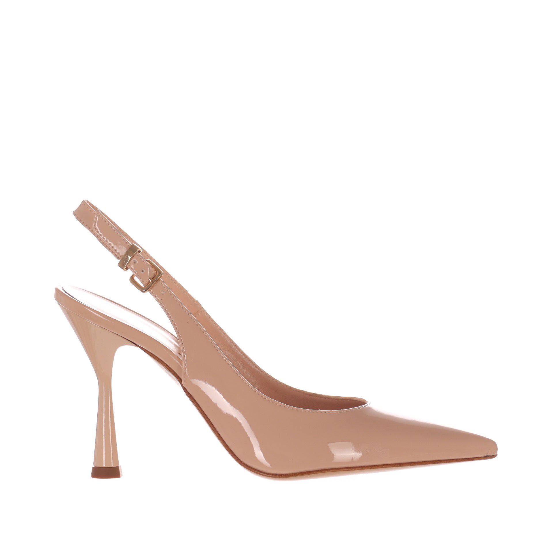 Tiffi décolleté slingback in vernice da donna