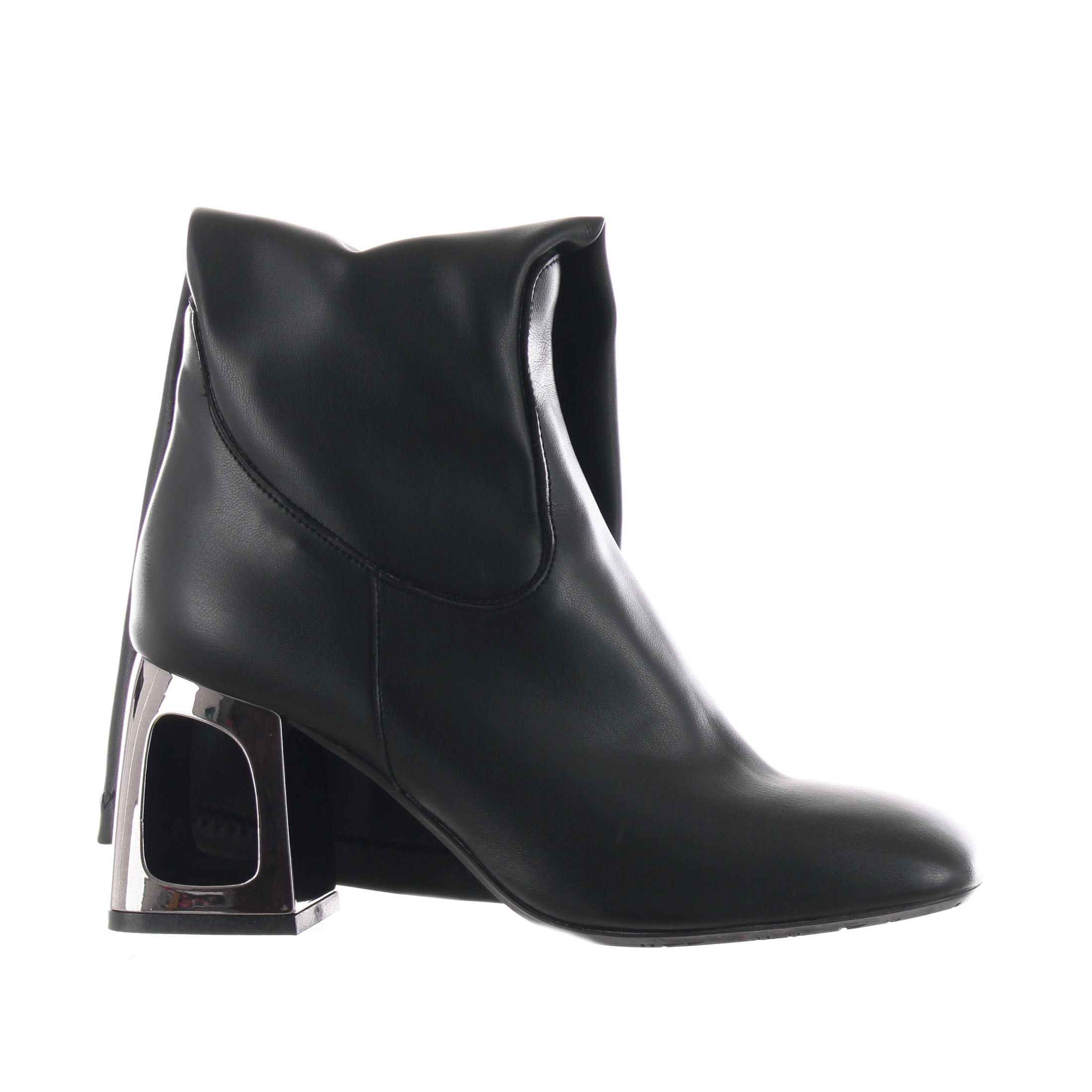 Tiffi stivaletto in pelle con tacco scultura da donna