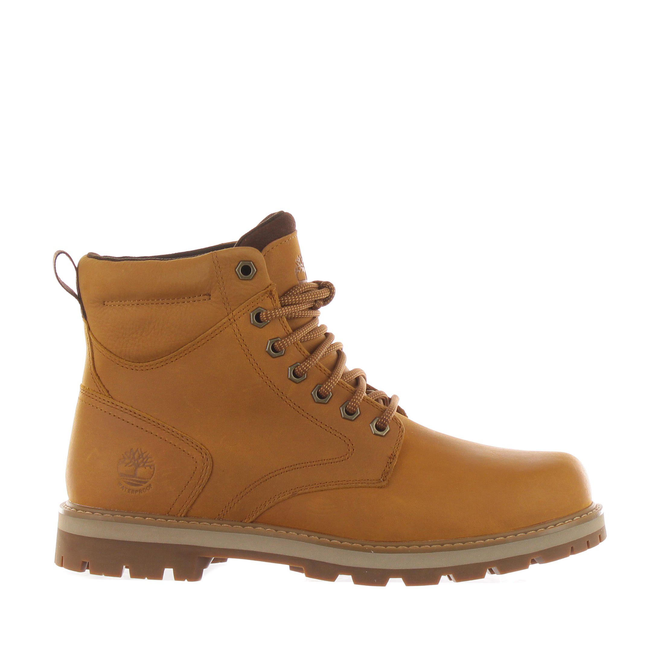 Timberland stivale britton road in pelle da uomo
