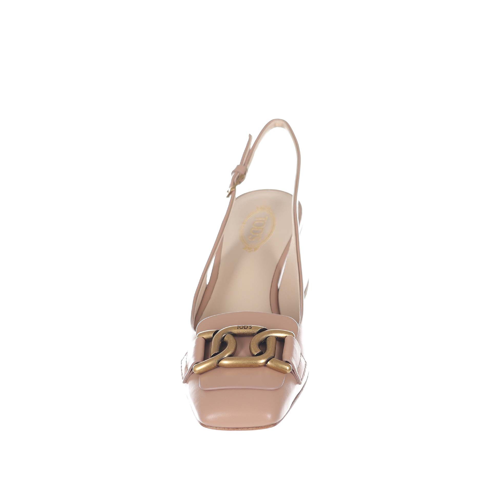 Tod's décolleté slingback kate in pelle da donna