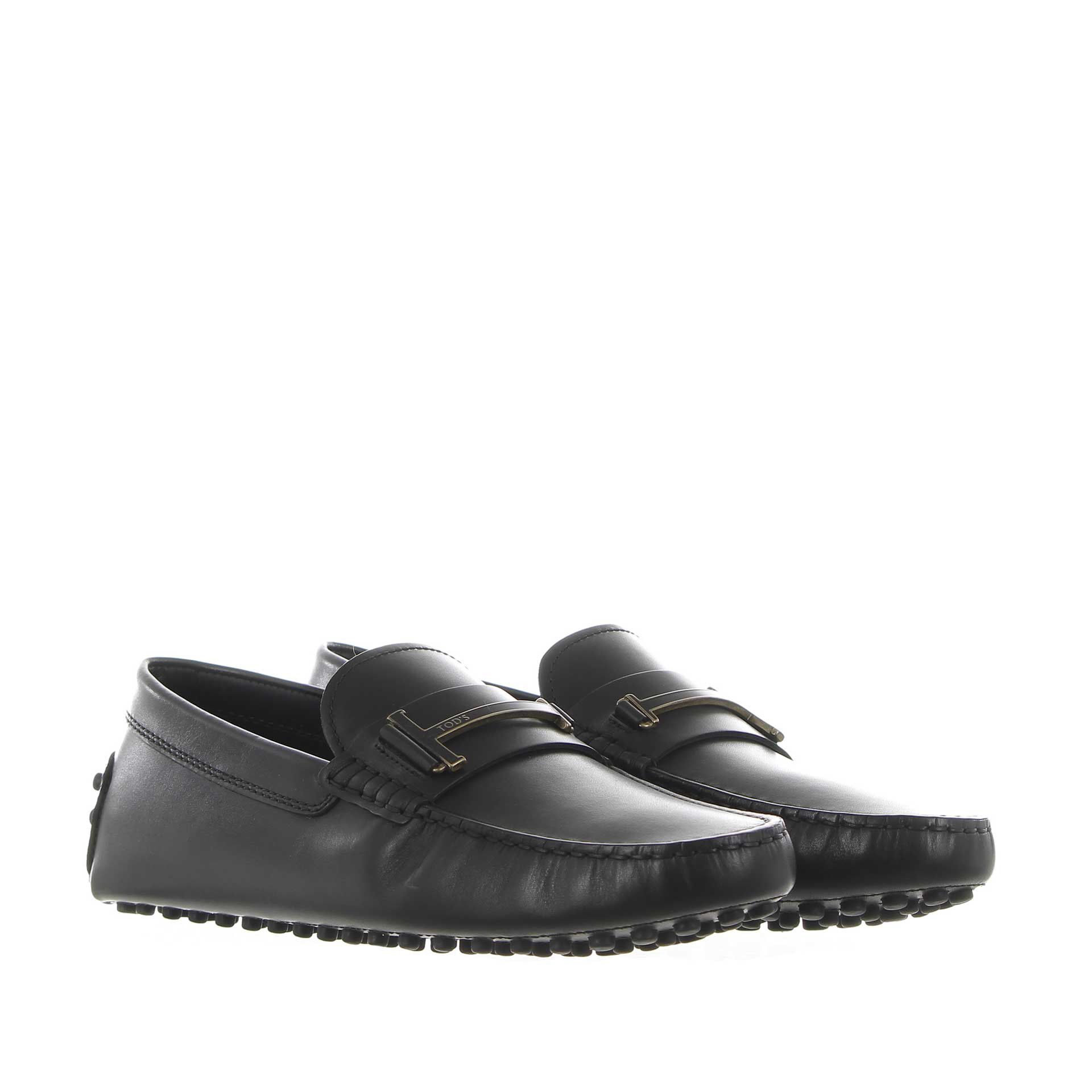 Tod's gommino mocassino single t in pelle da uomo