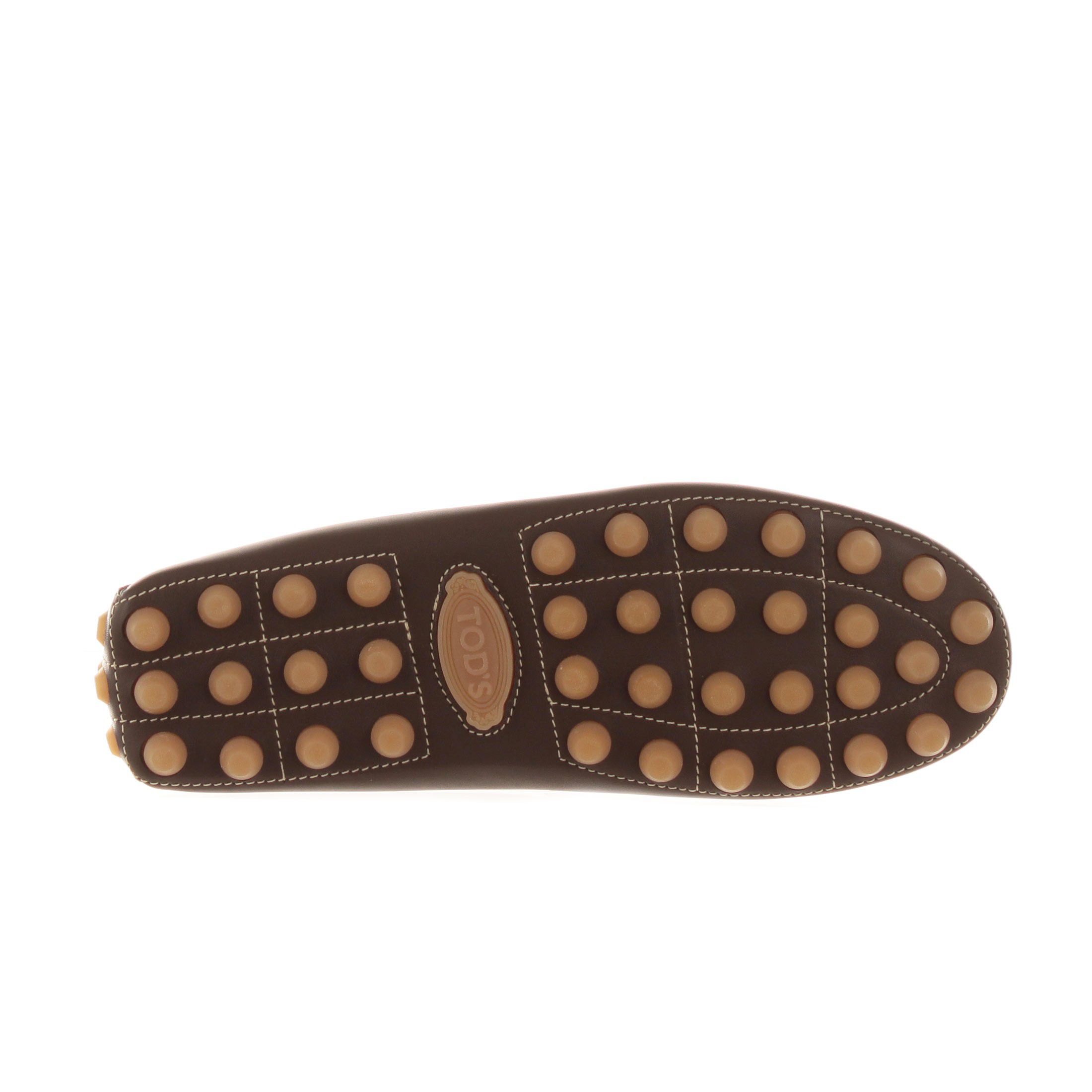 Tod's mocassino gommino bubble in pelle da uomo