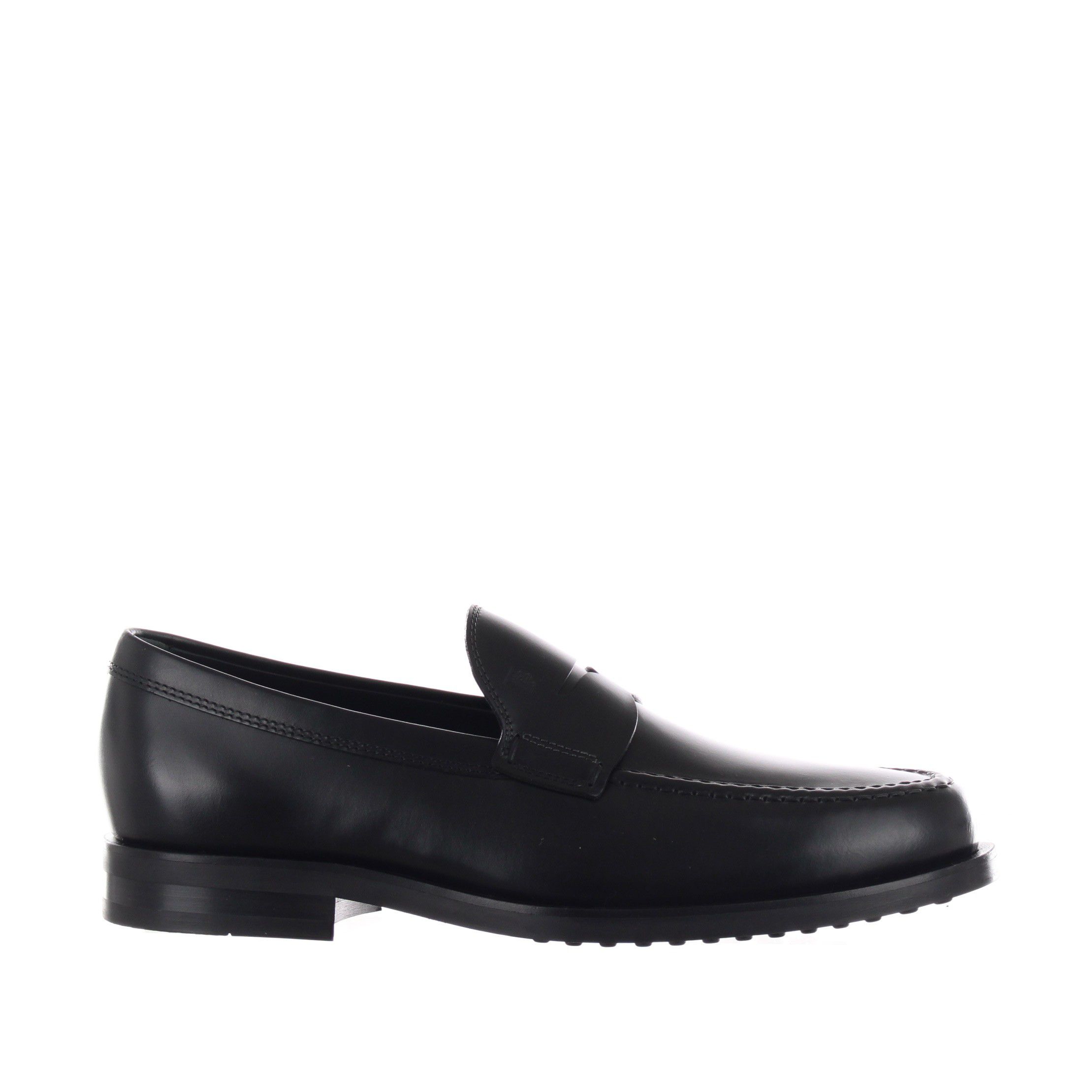 Tod's mocassino in pelle con mascherina da uomo