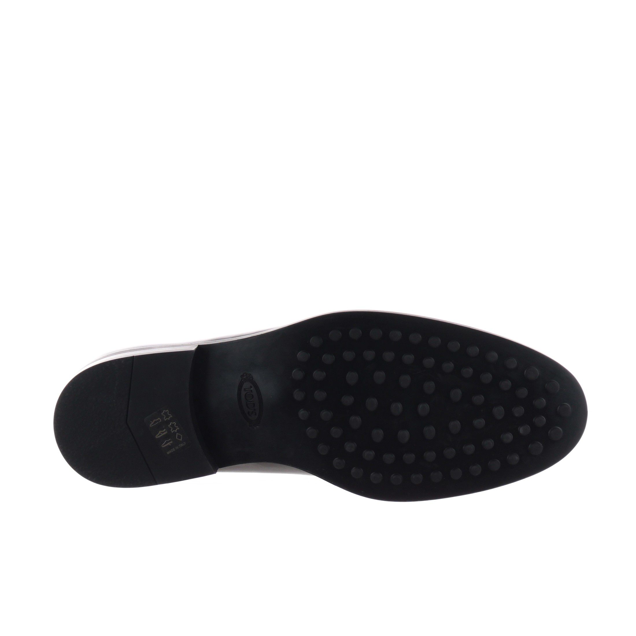 Tod's mocassino in pelle con mascherina da uomo