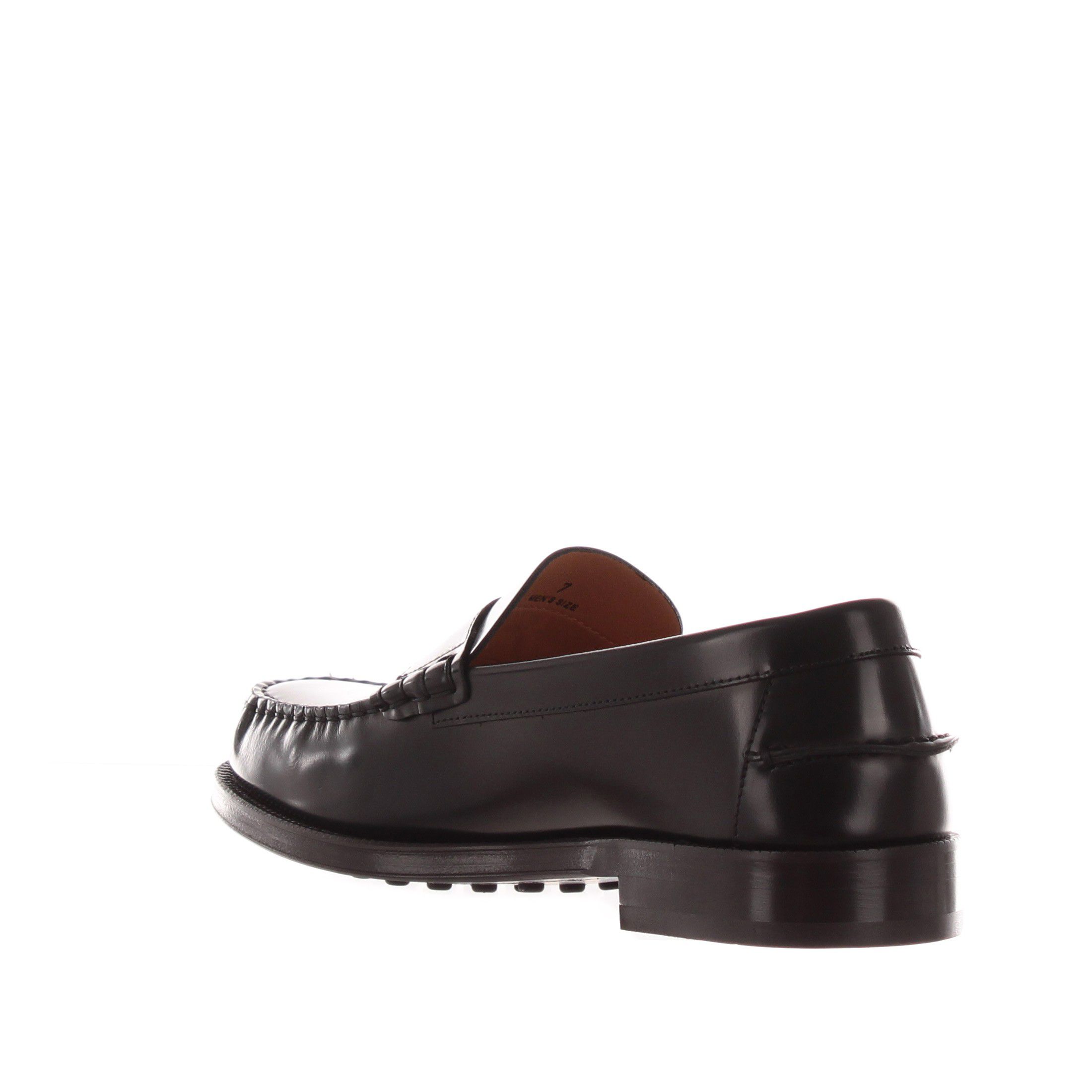 Tod's mocassino in pelle con mascherina da uomo