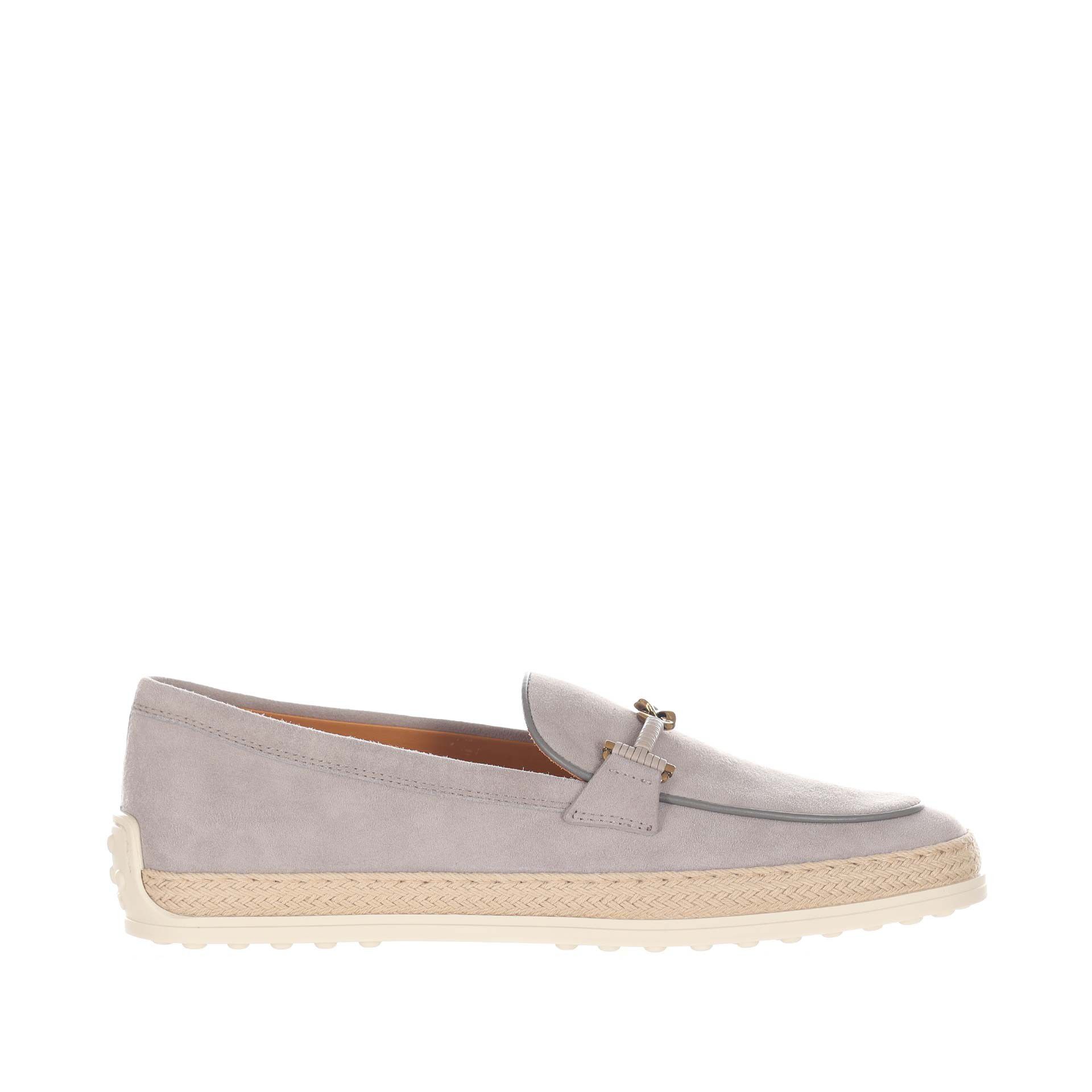 Tod's mocassino in pelle scamosciata da donna