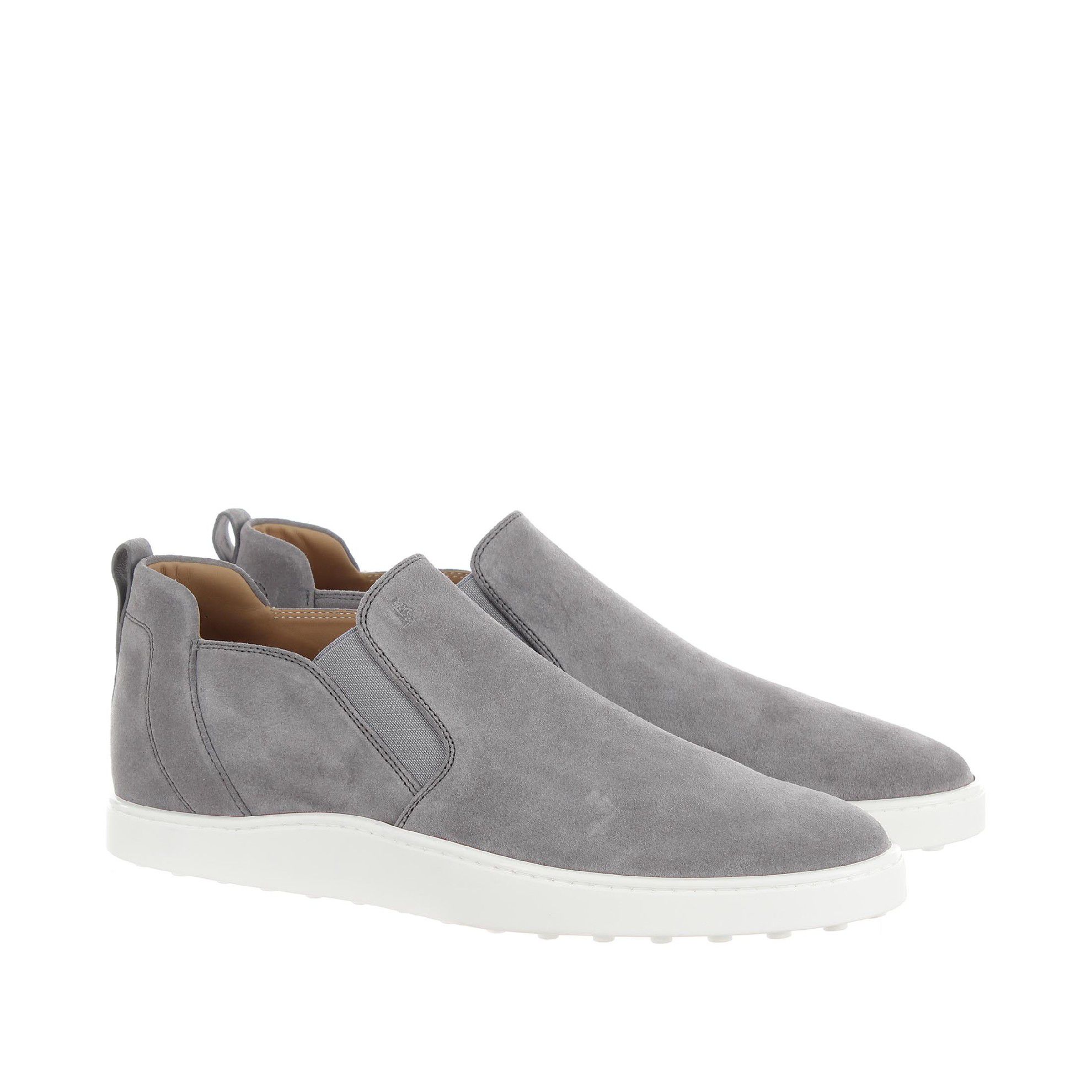 Tod's slip on in pelle scamosciata da uomo