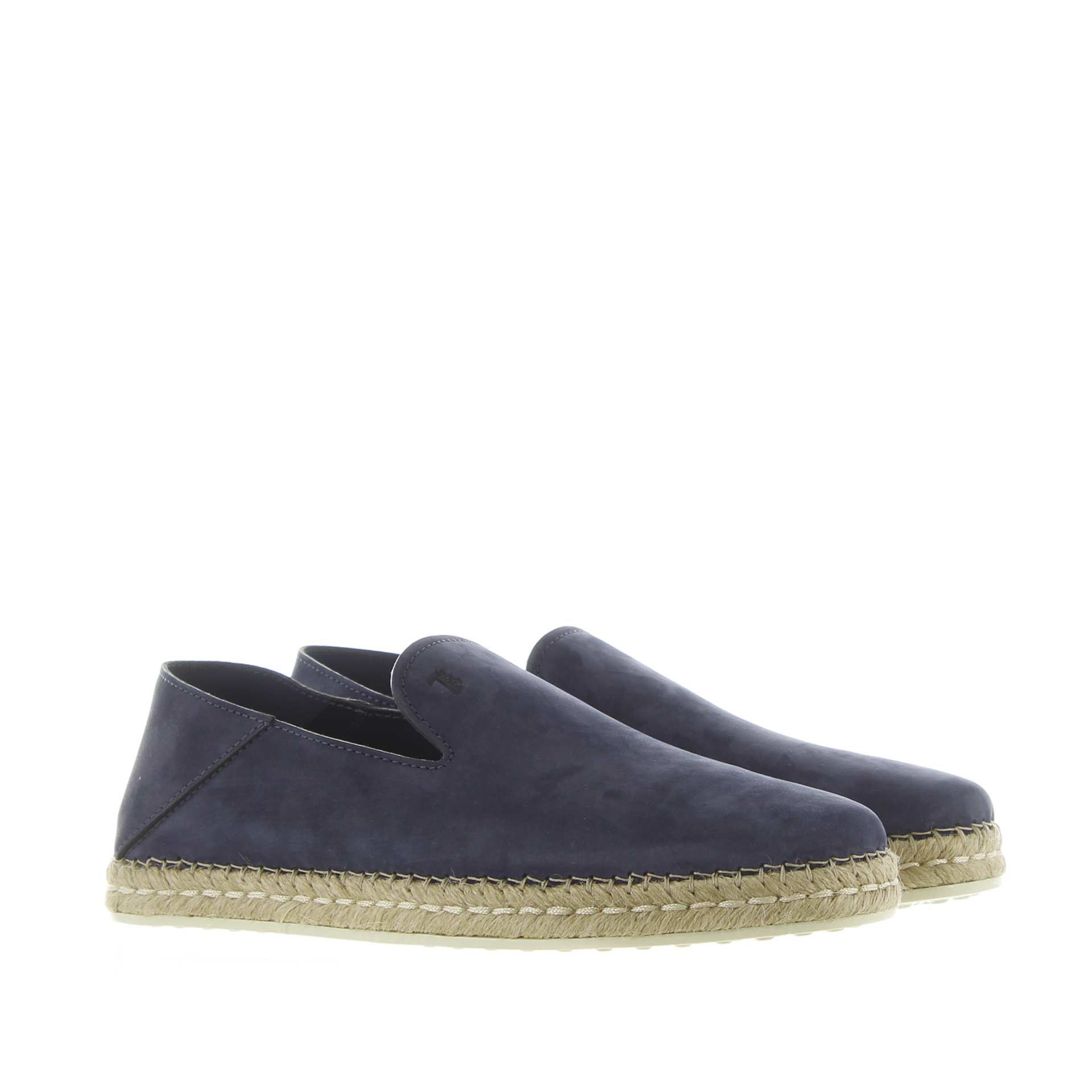 Tod's slip on in suede da uomo