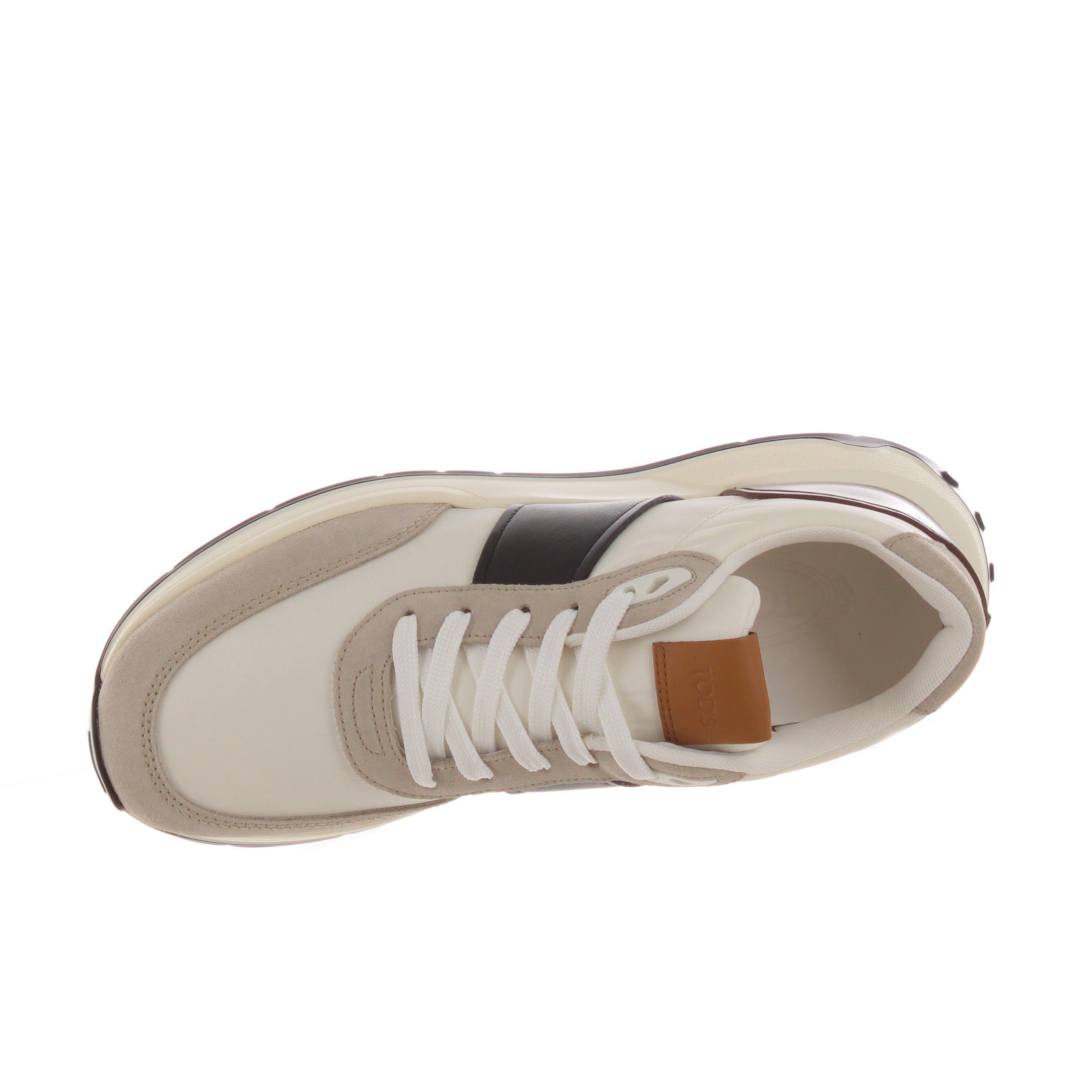 Tod's sneaker in pelle e tessuto tecnico da uomo