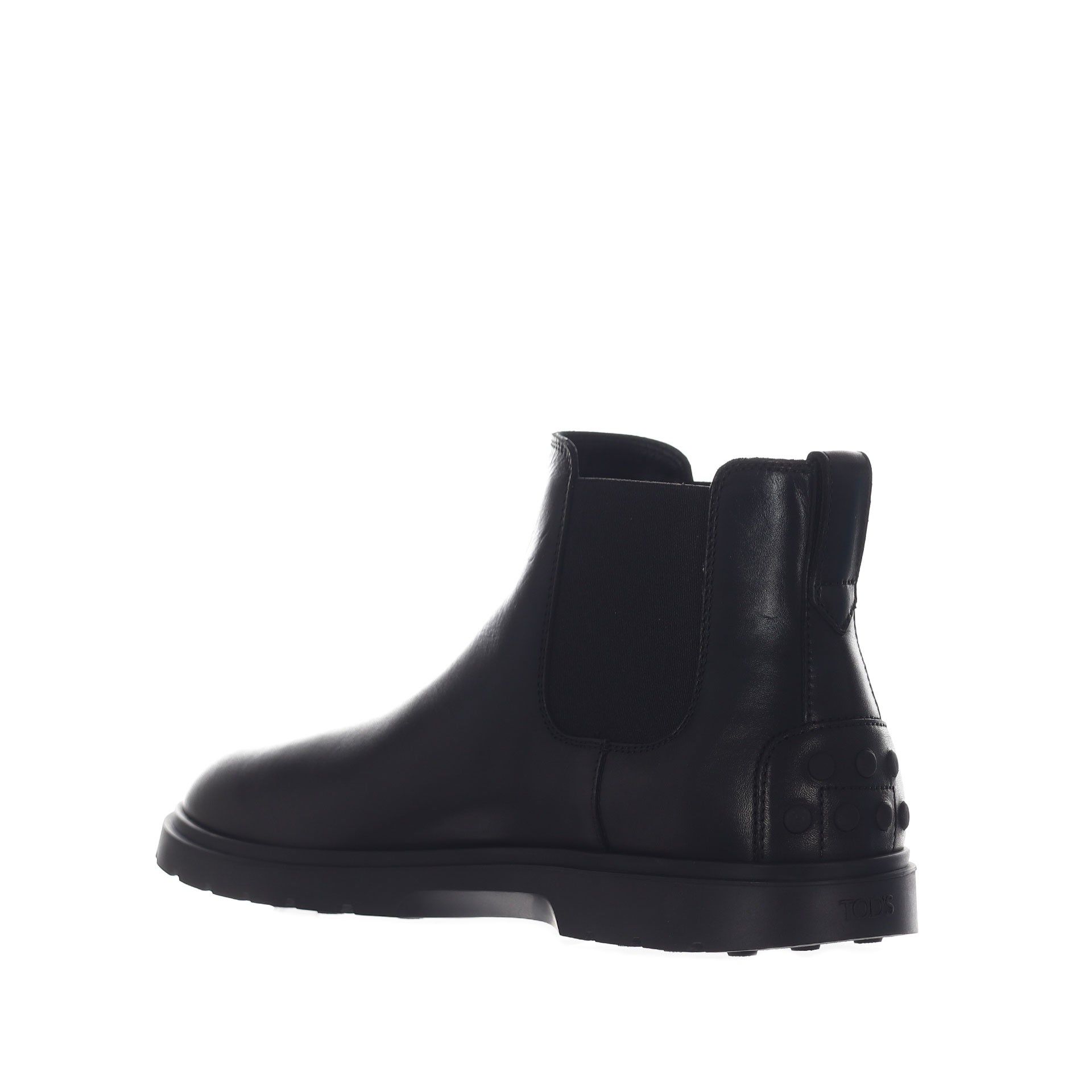 Tod's stivaletto chelsea in pelle da uomo