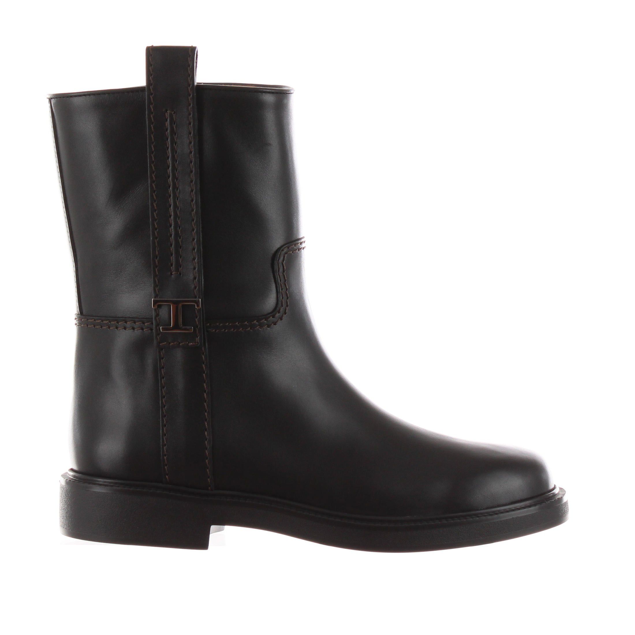 Tod's stivaletto in pelle da donna